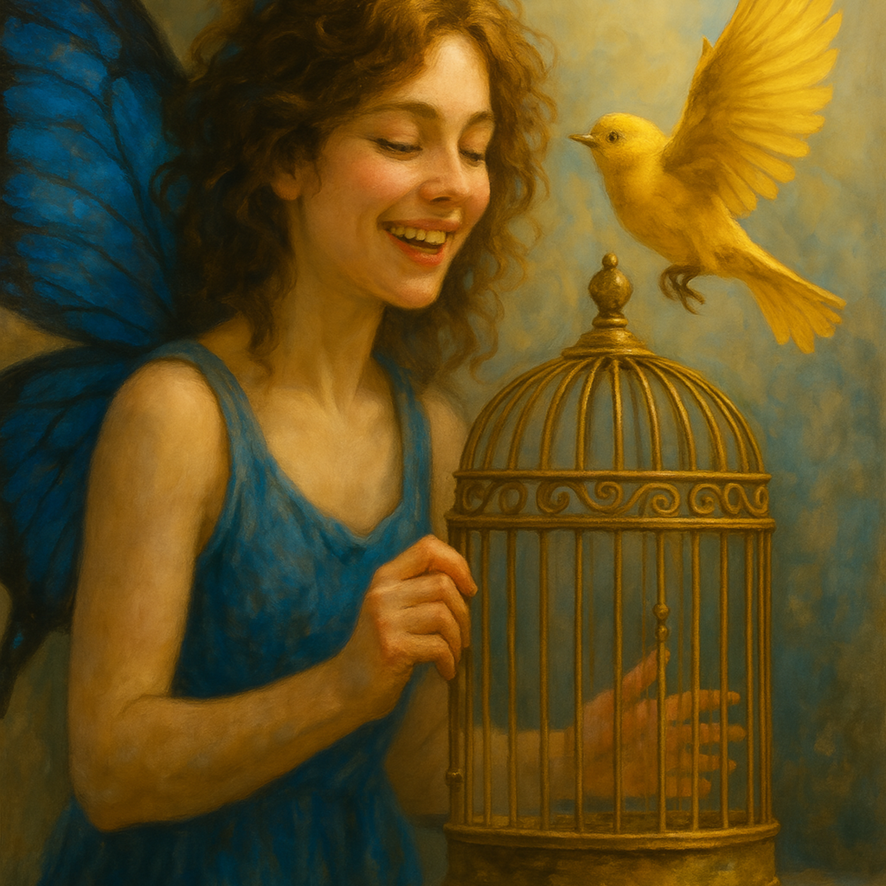 The Open Cage artwork