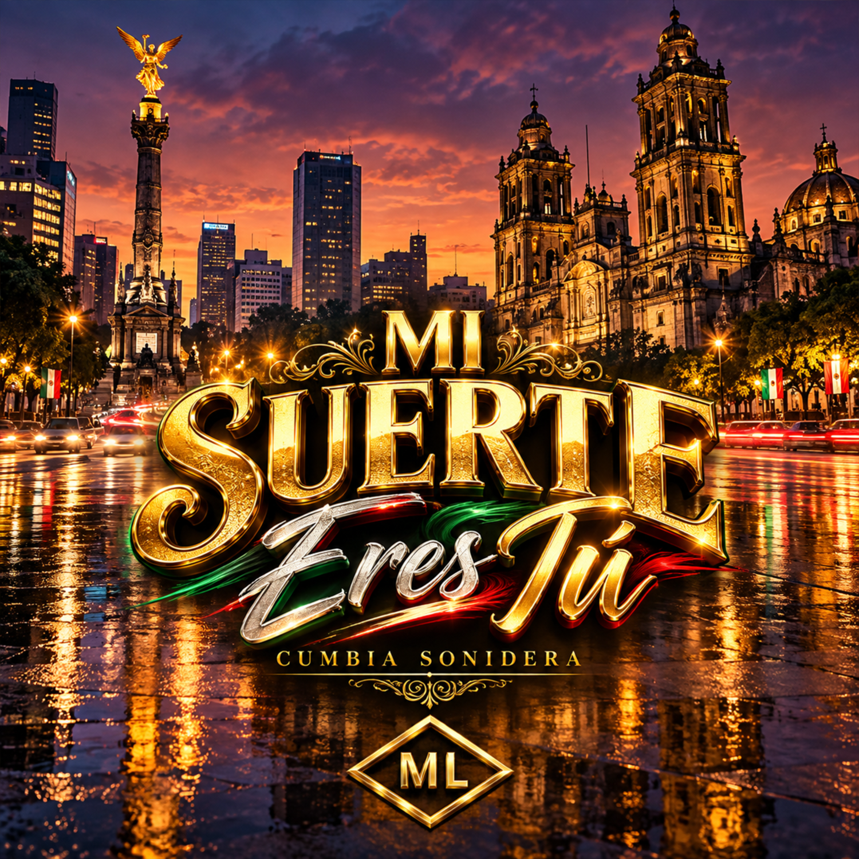MI SUERTE ERES TÚ by ML MUSIC DJ MO LYON cover art