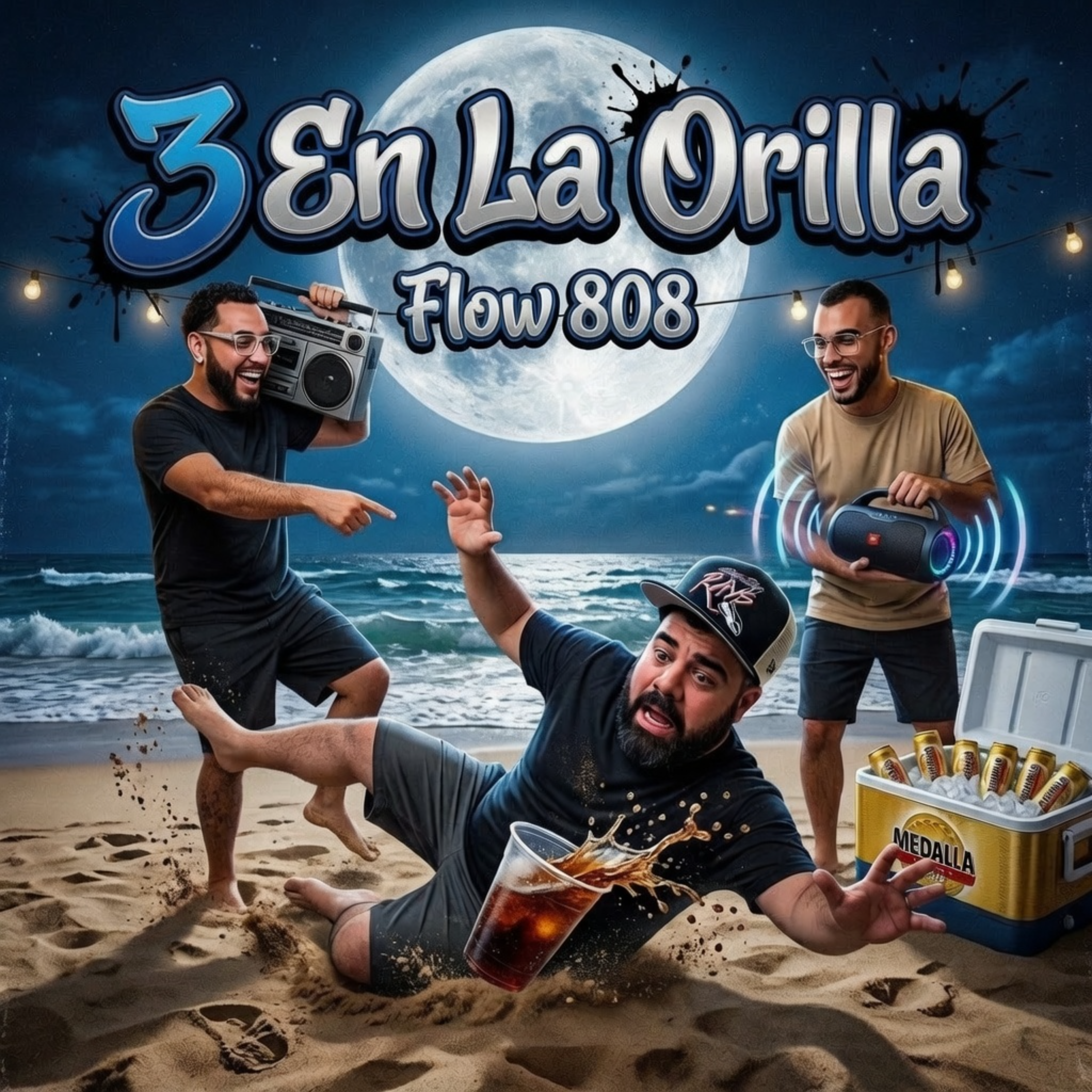 3 En La Orilla by Flow 808 cover art