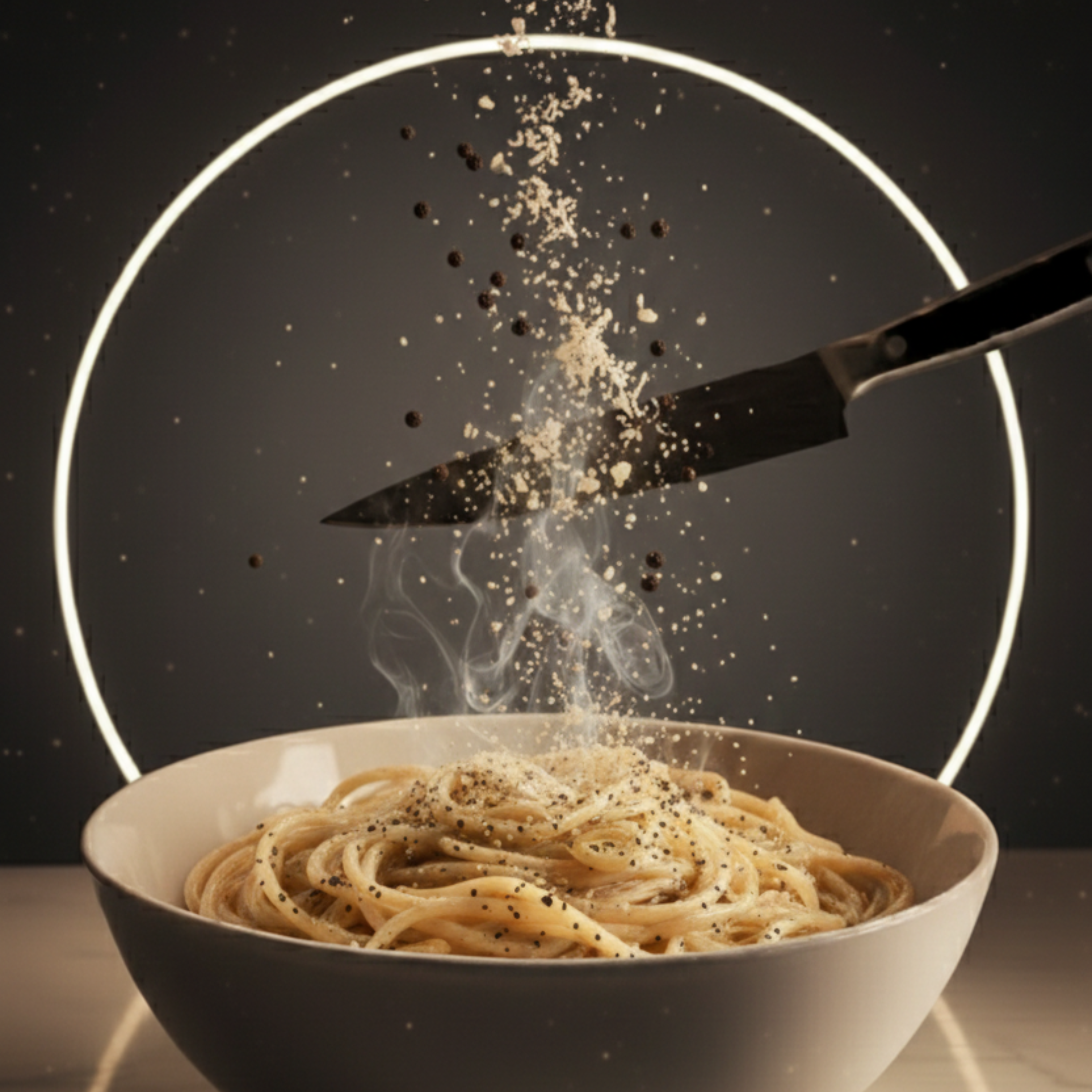 Pasta Cacio e Pepe artwork