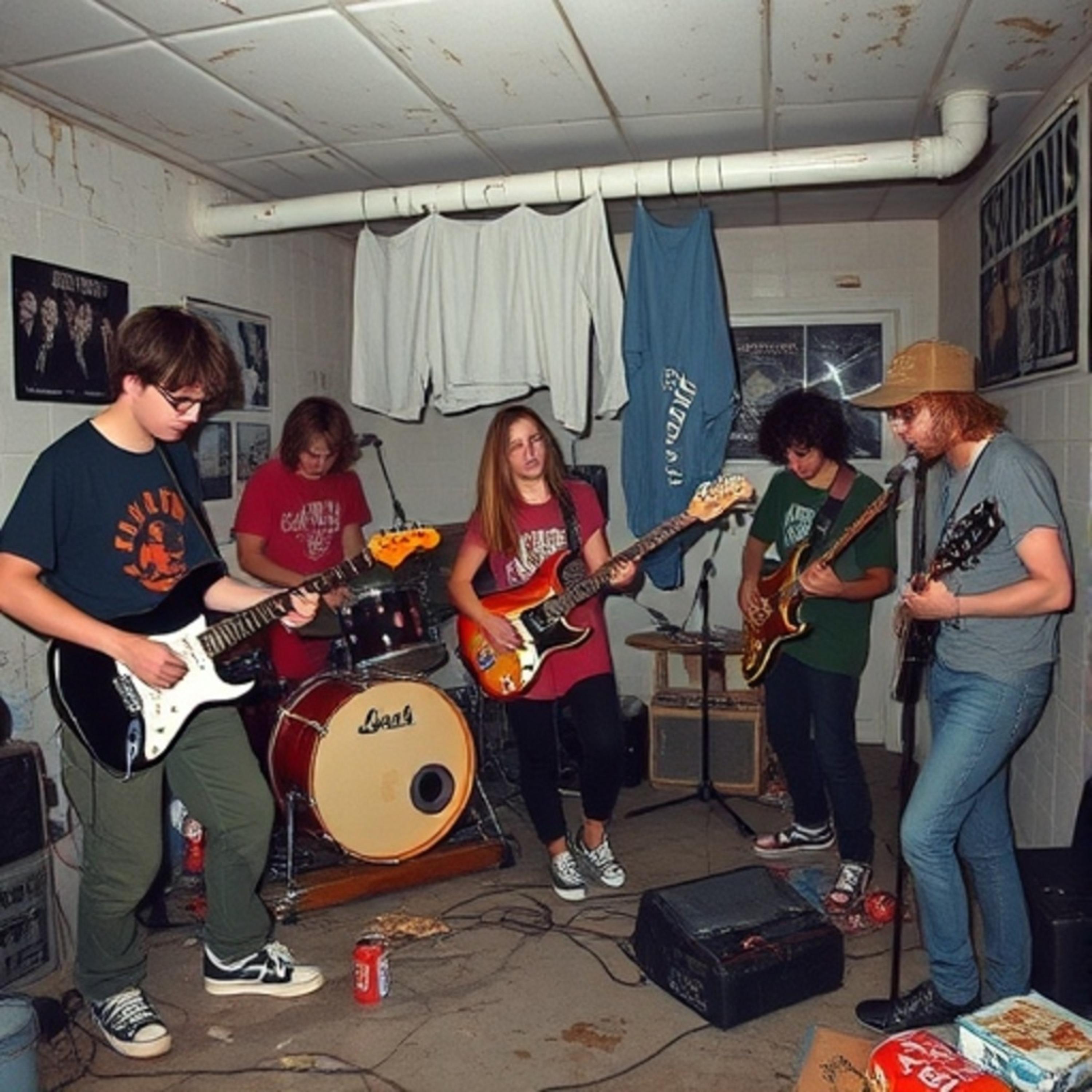 Basement days 1994 artwork