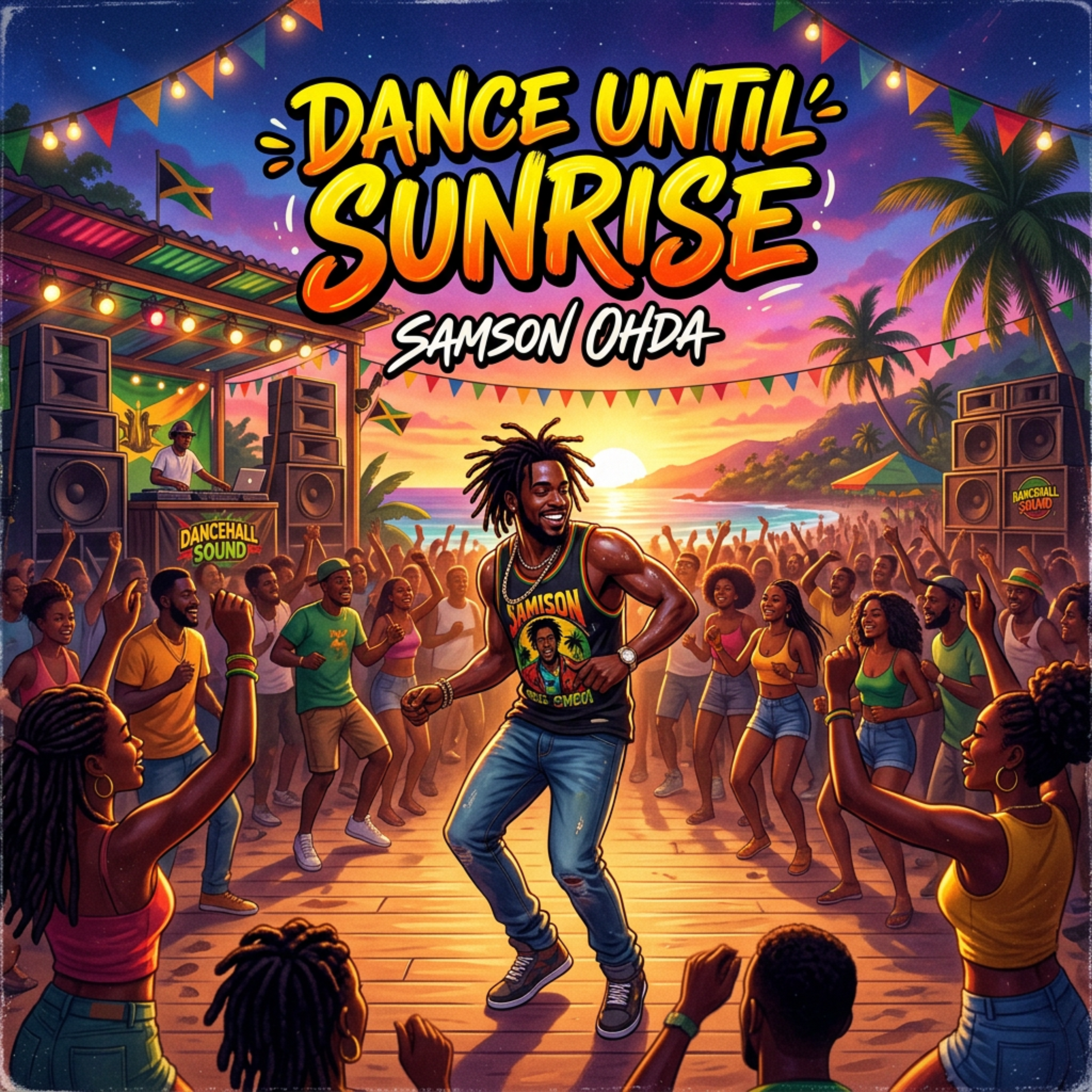 Dance Until Sunrise by Samson Ohda  cover art
