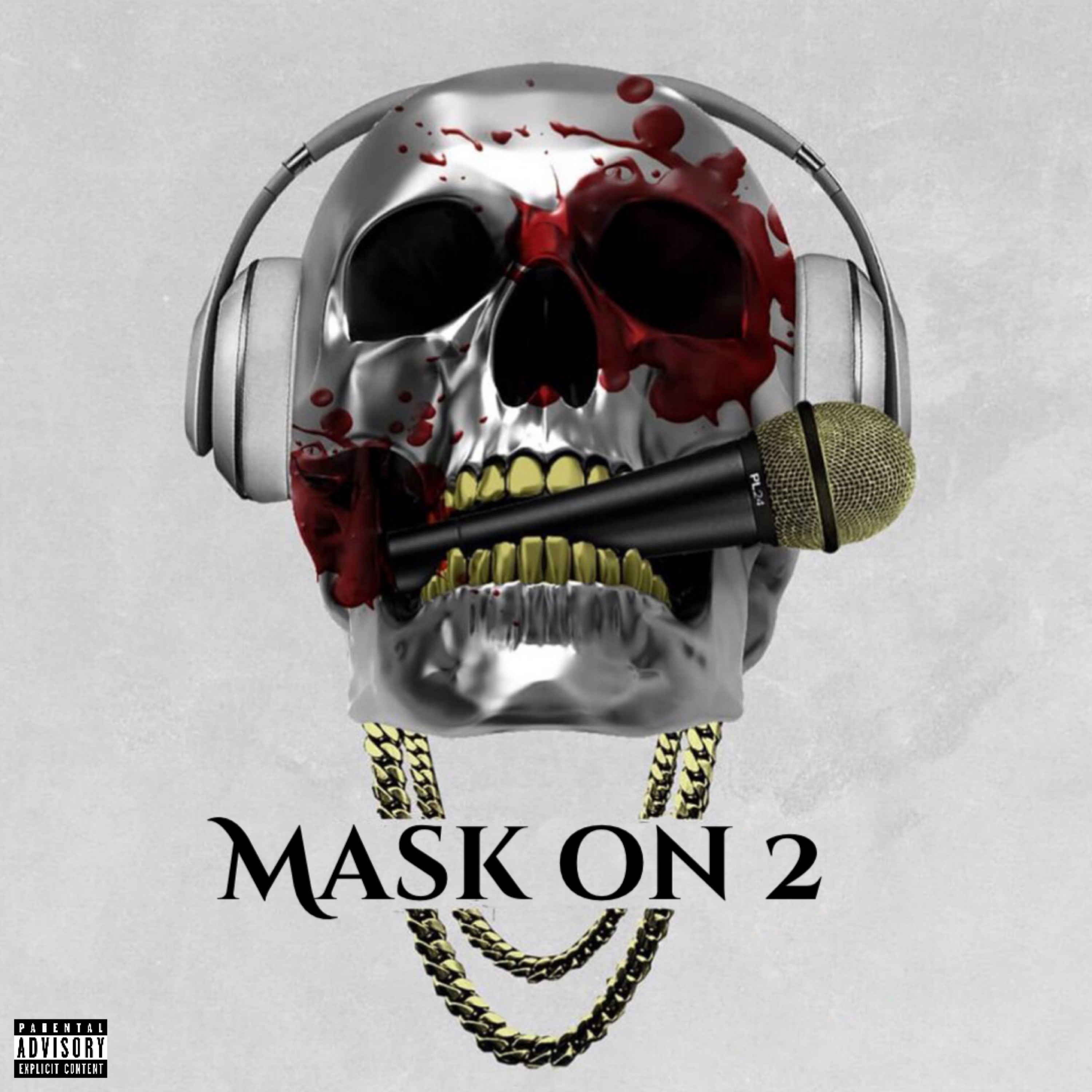 mask on 2 artwork