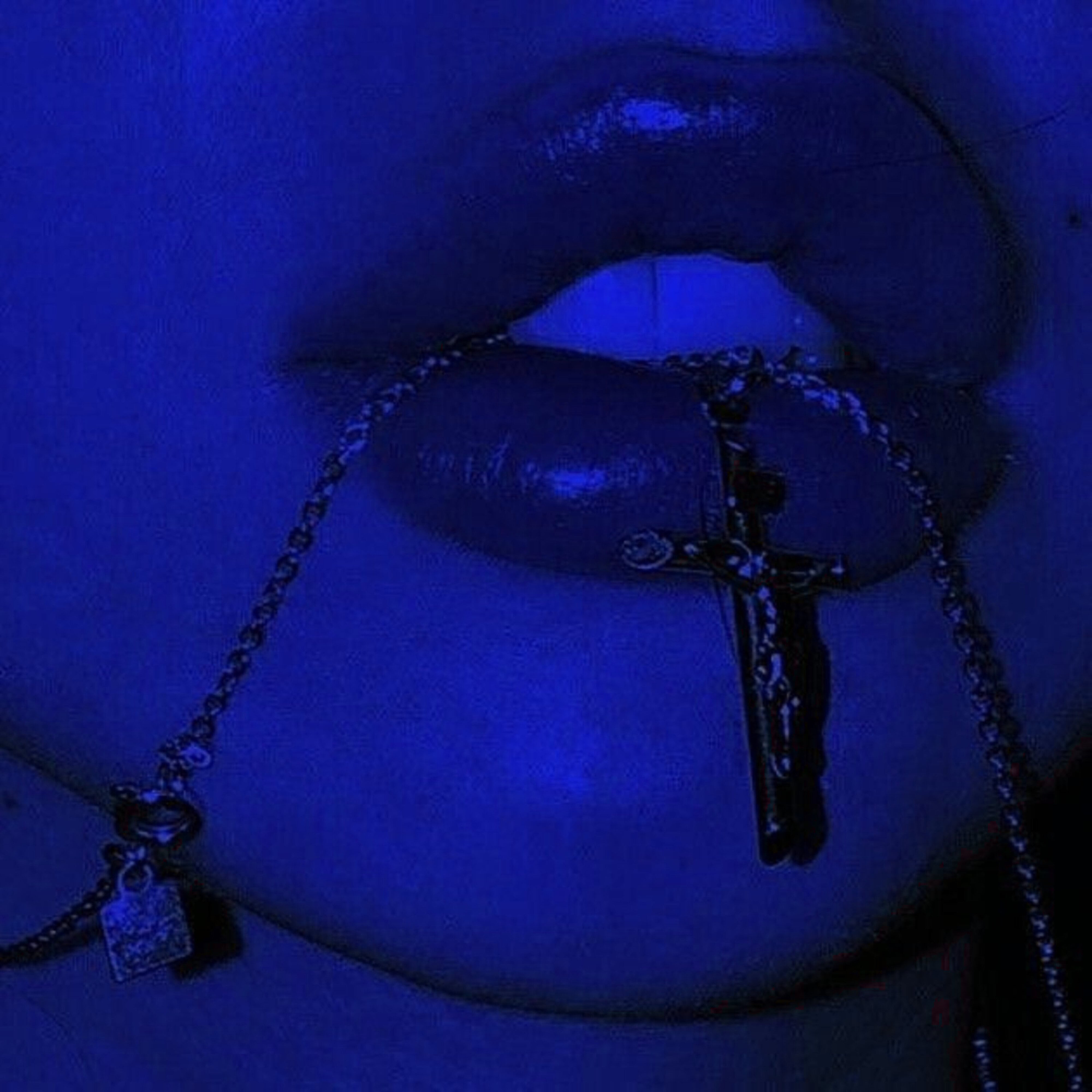 Blue artwork