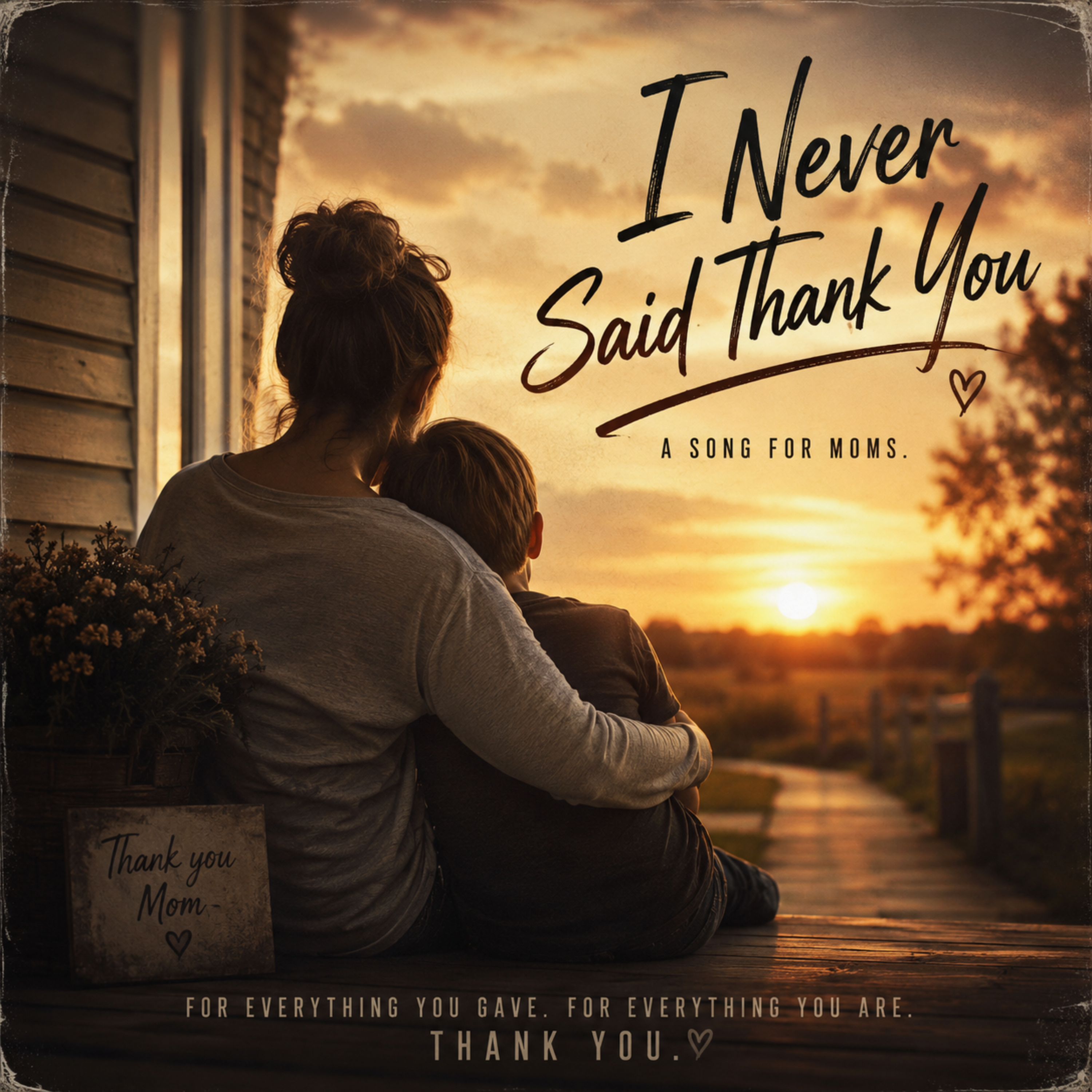 I Never Said Thank You by Song Foundry cover art