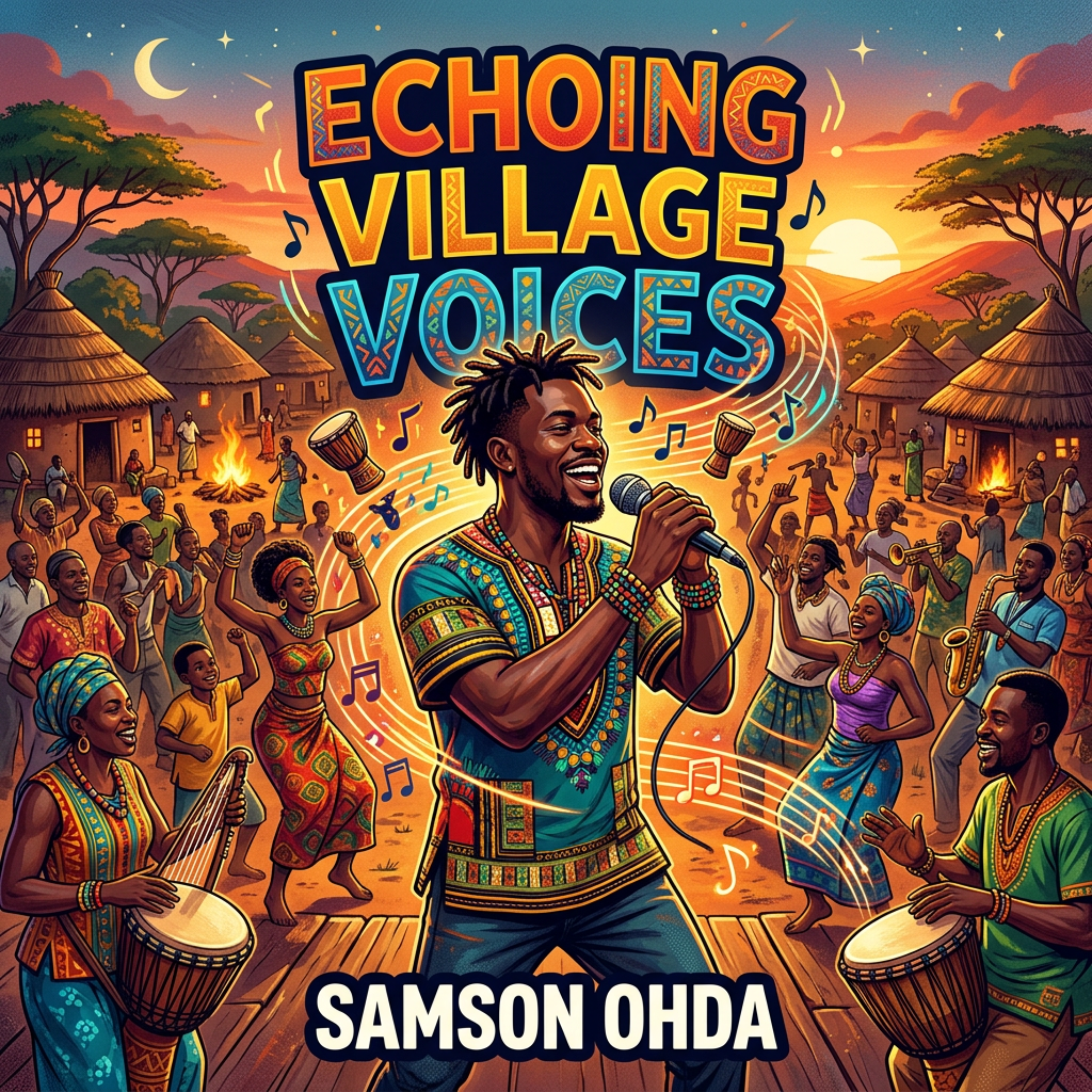Echoing Village Voices by Samson Ohda  cover art