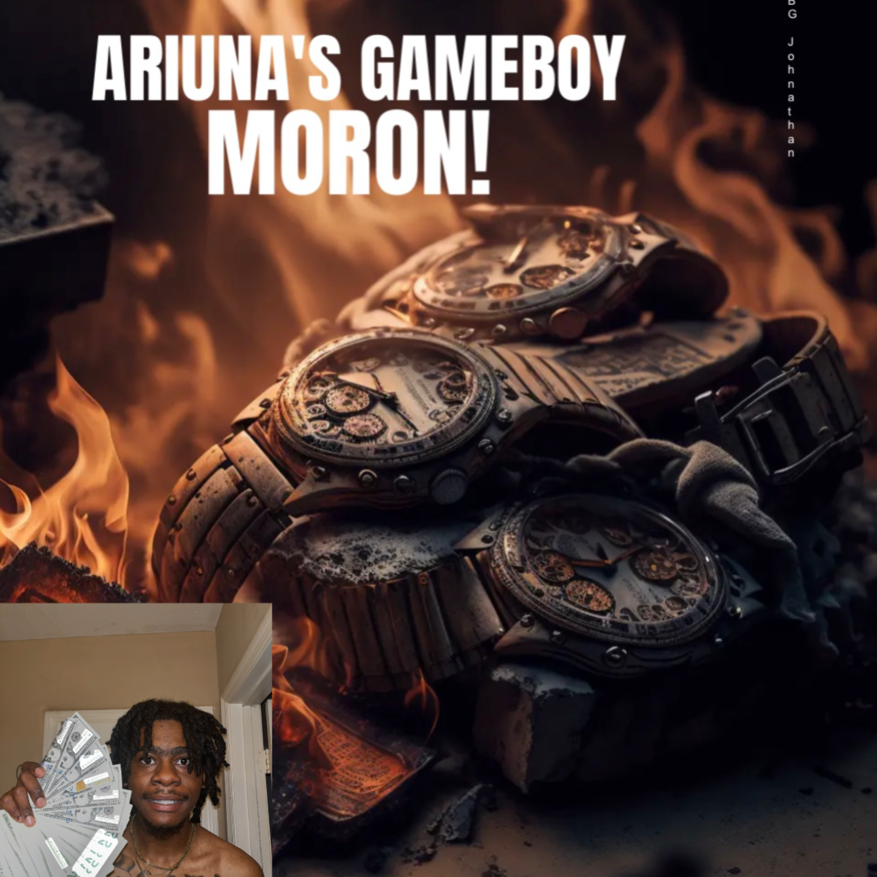 Ariuna’s GameBoy Moron artwork
