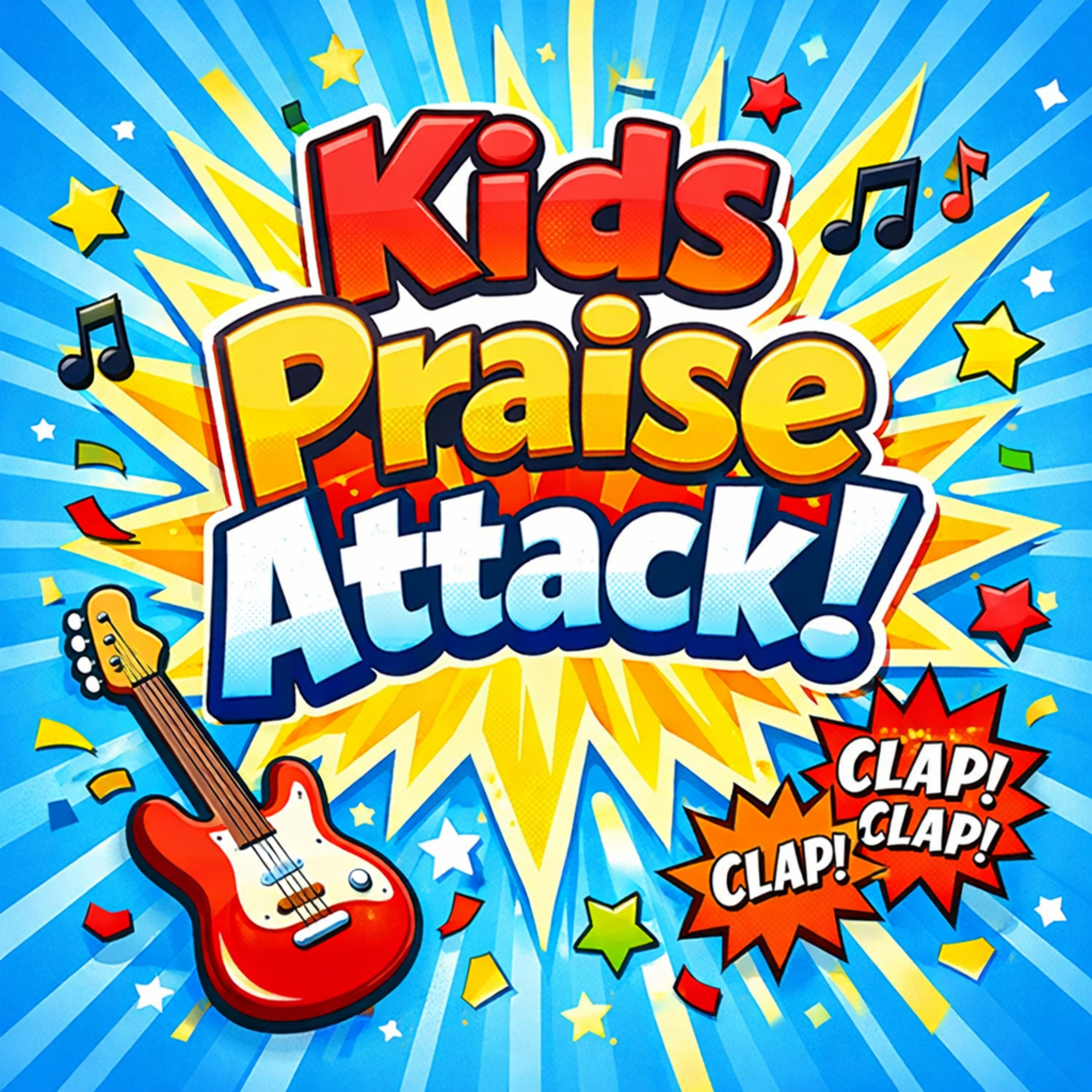 Kids Praise Attack! artwork