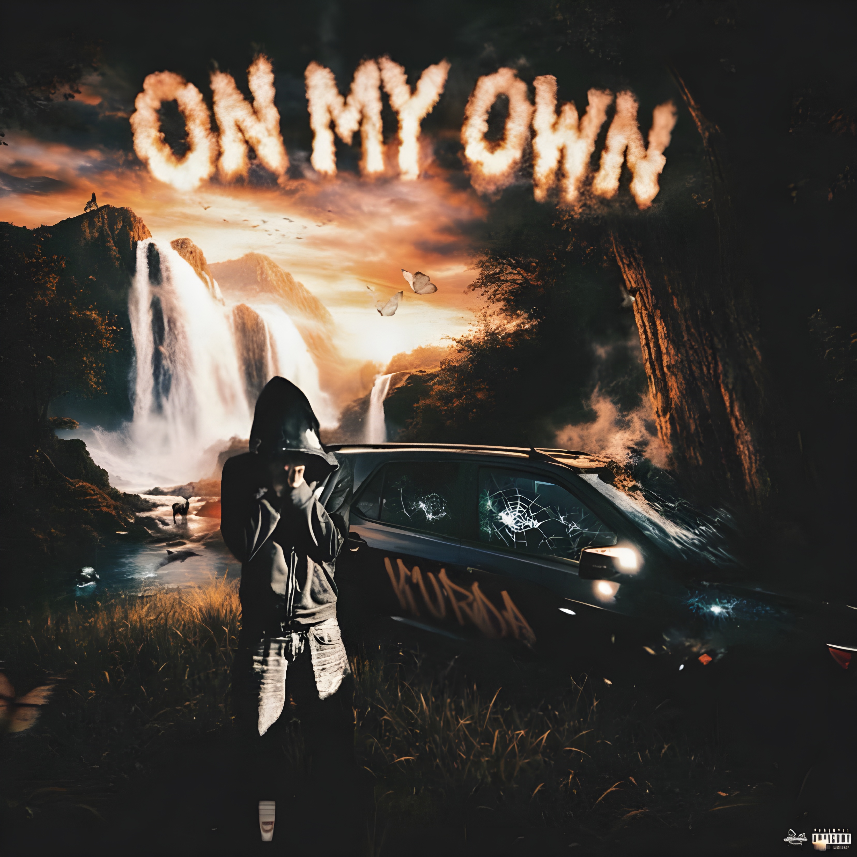 on my own by kurda cover art
