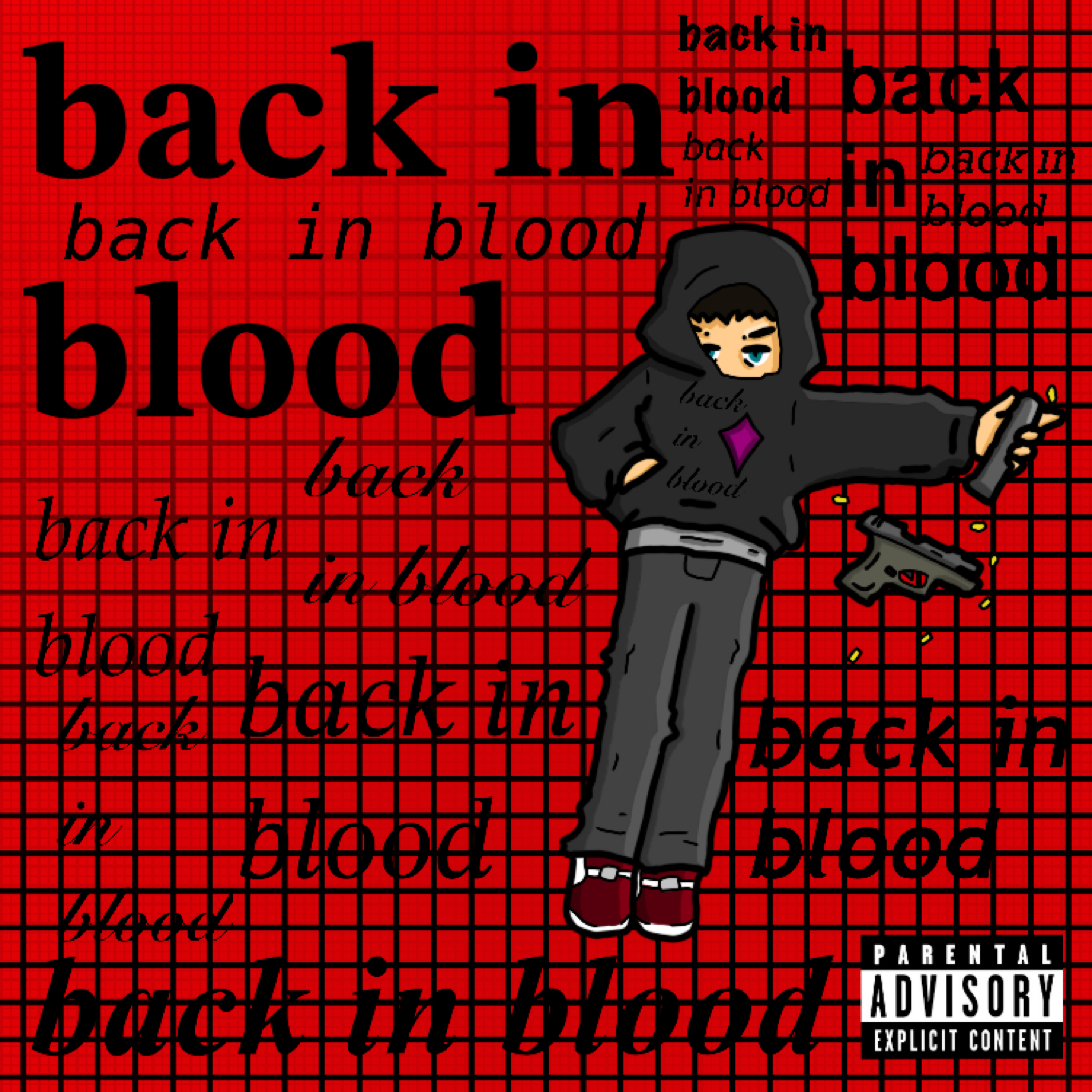 back in blood artwork