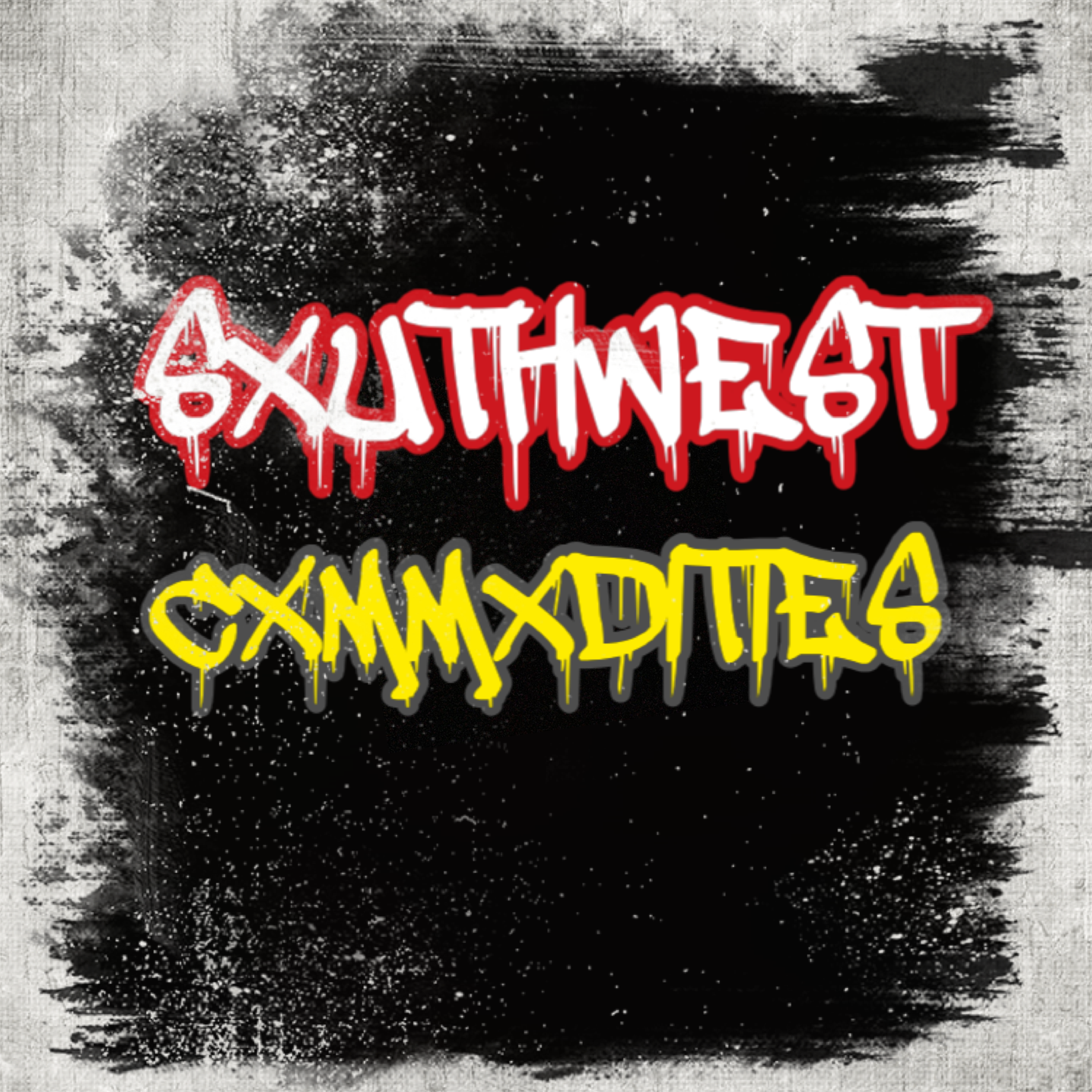 SXUTHWEST CXMMXDITIES artwork
