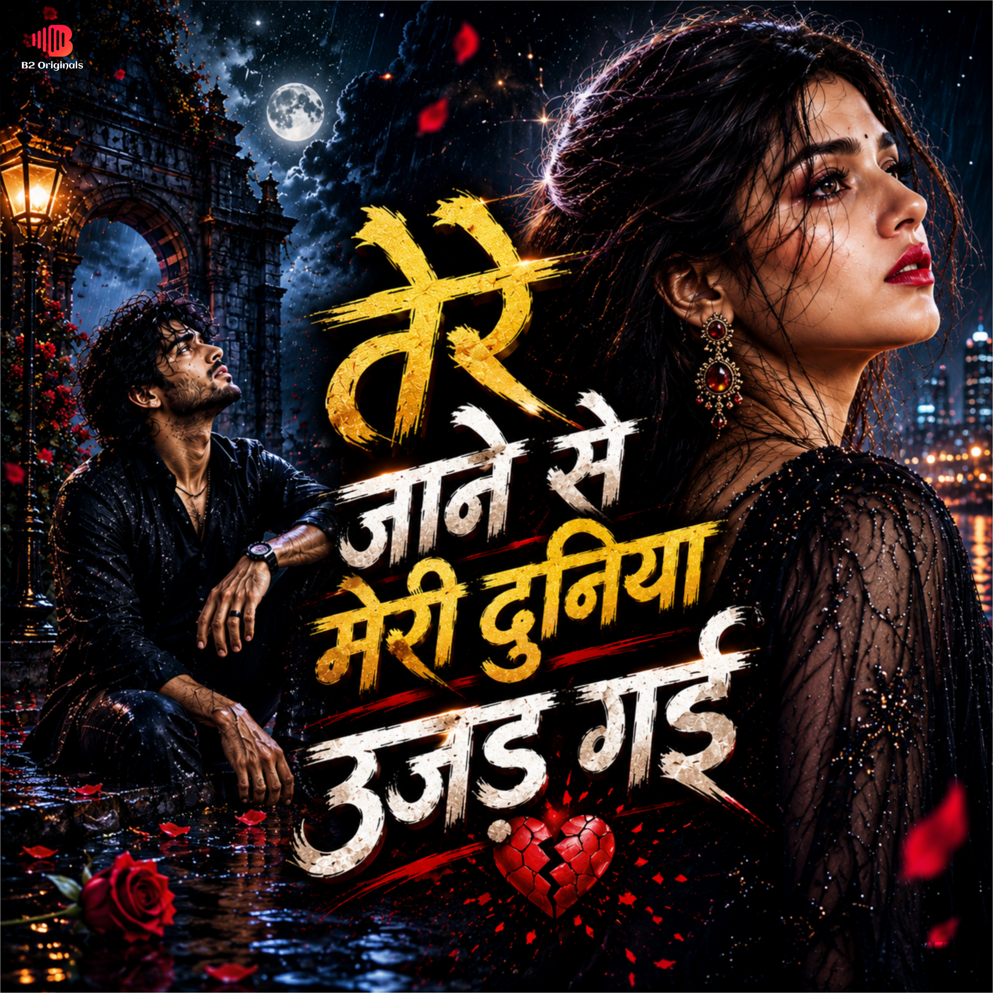 Tere Jaane Se Meri Duniya Ujad Gayi by Bittu Yadav cover art