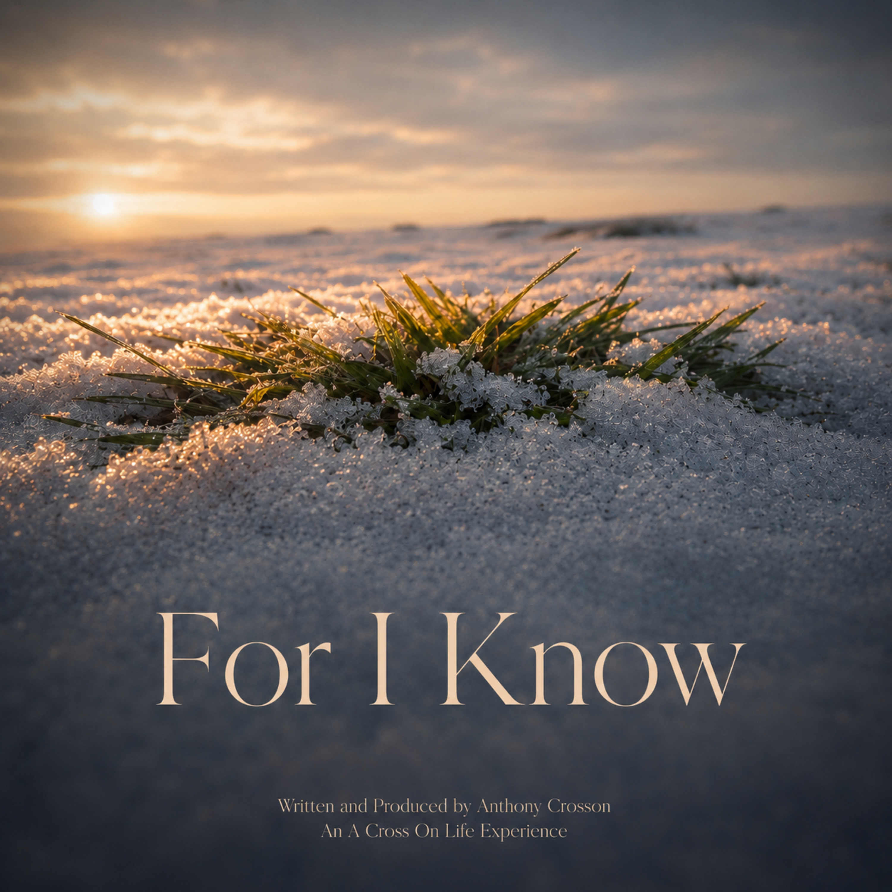 For I Know by Anthony Crosson cover art