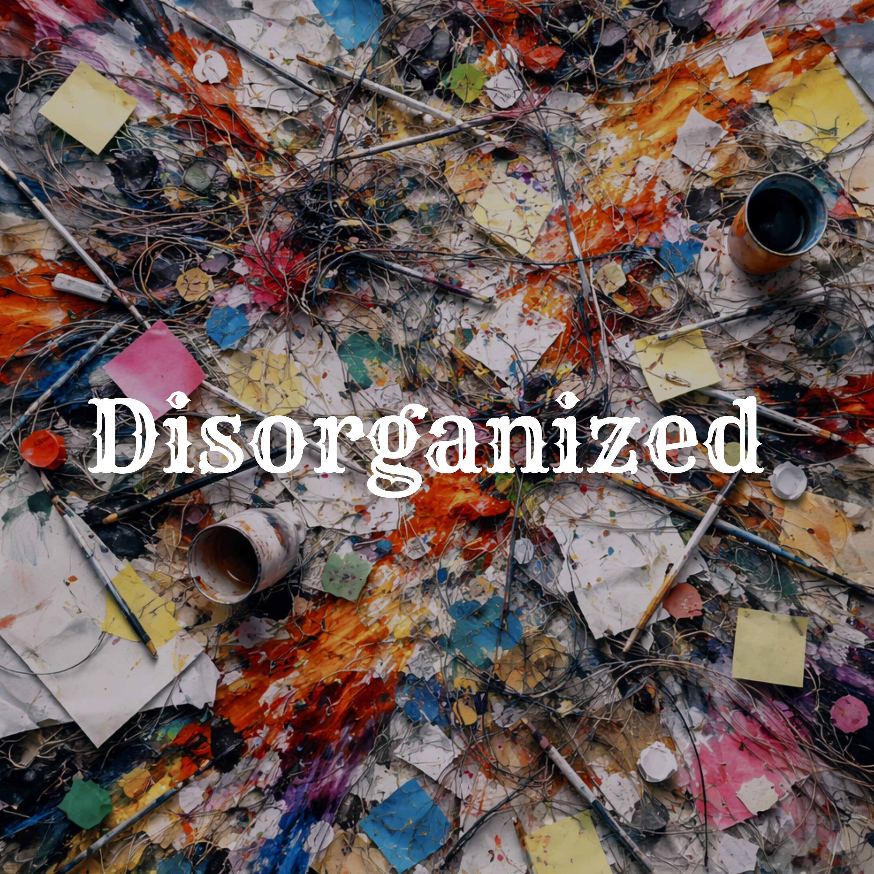 Disorganized artwork