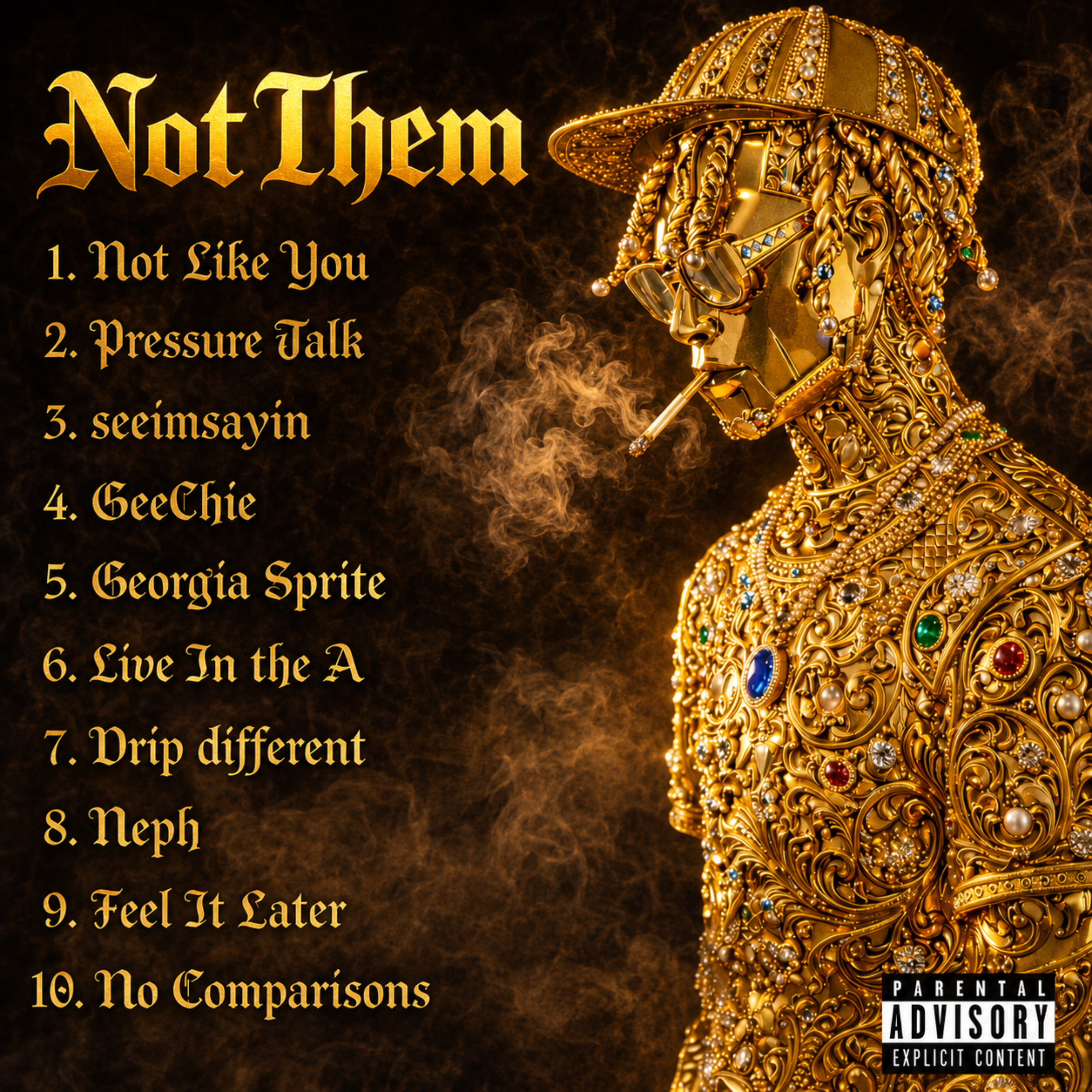 Not Like You by Playboii $anii cover art