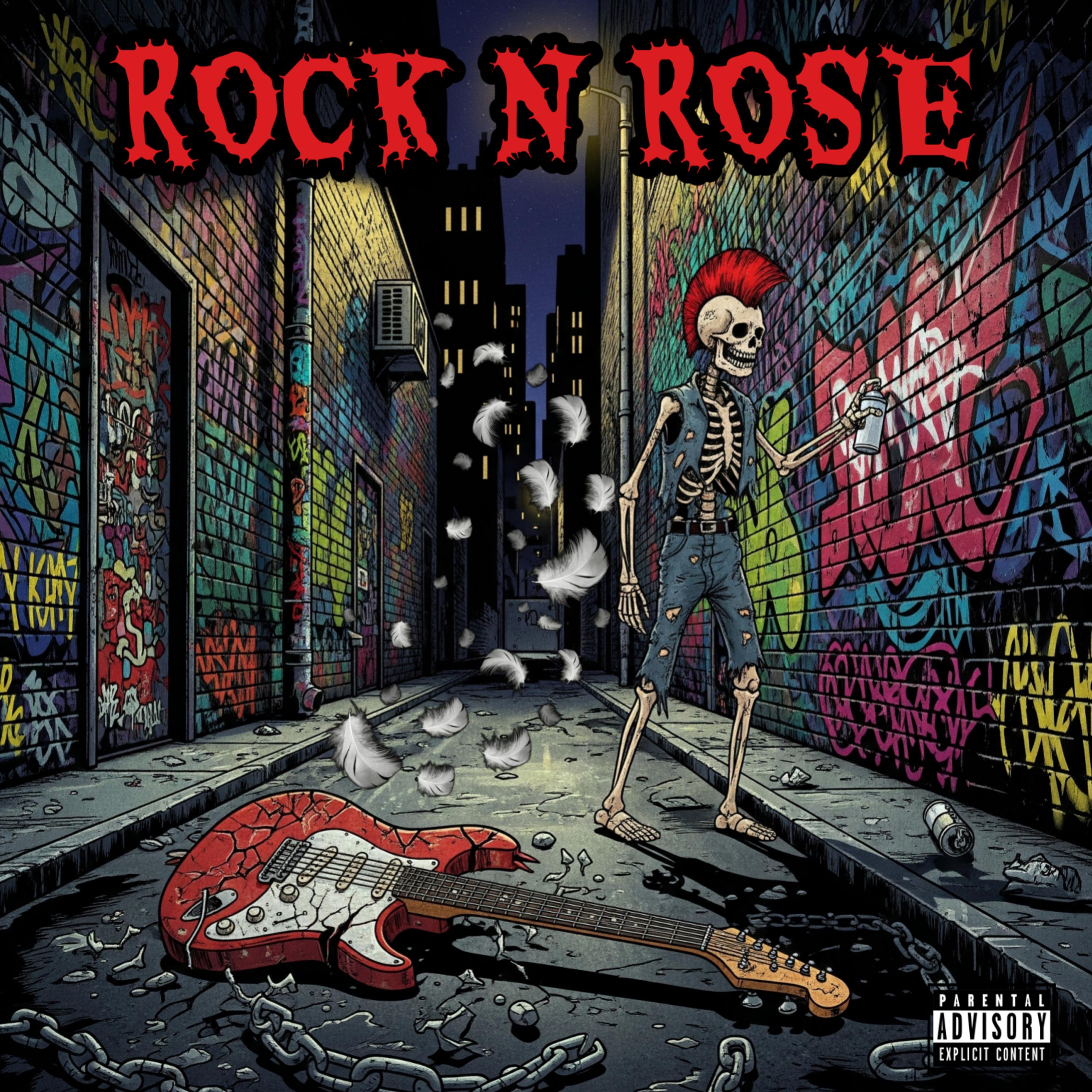 ROCK N ROSE artwork