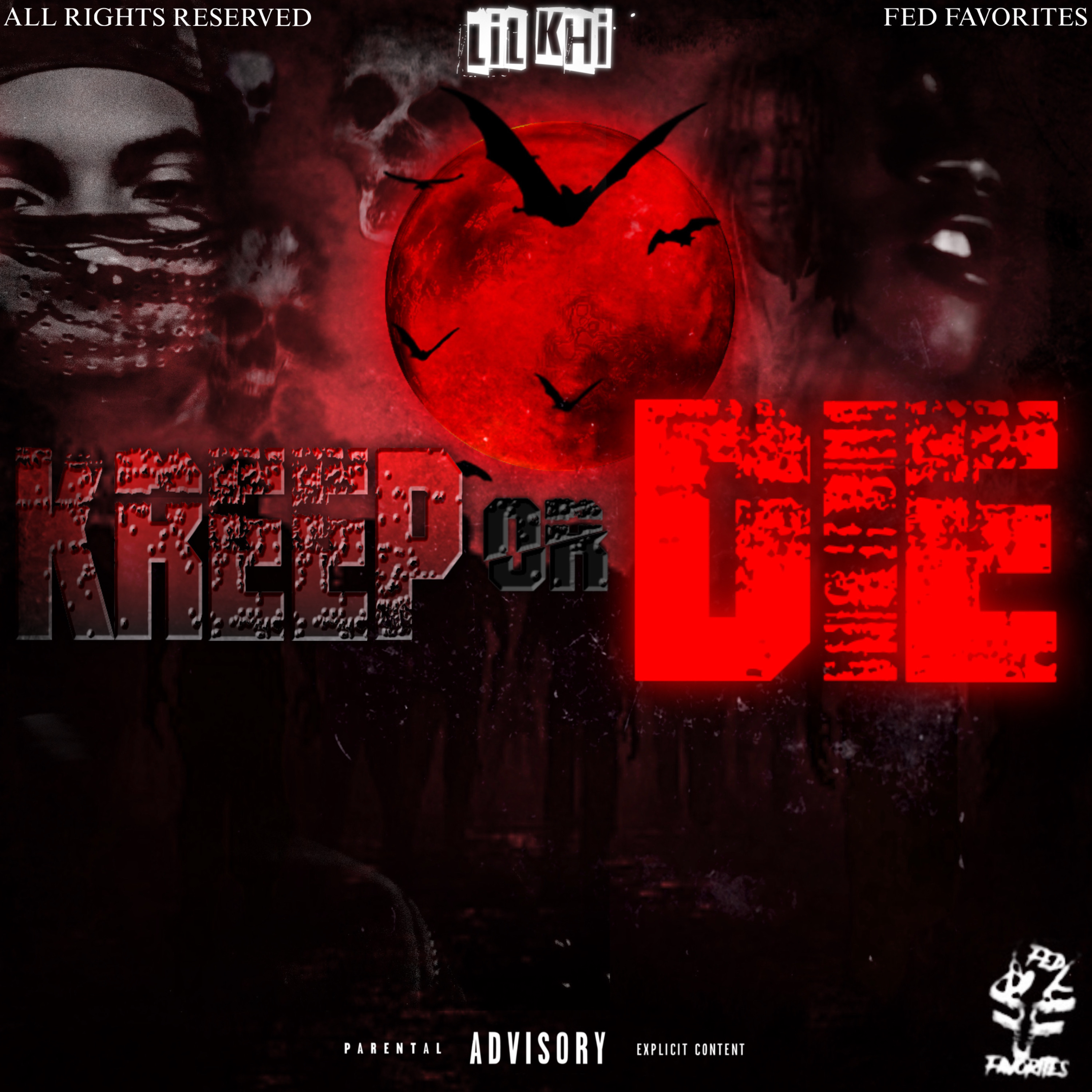KREEP OR DIE artwork