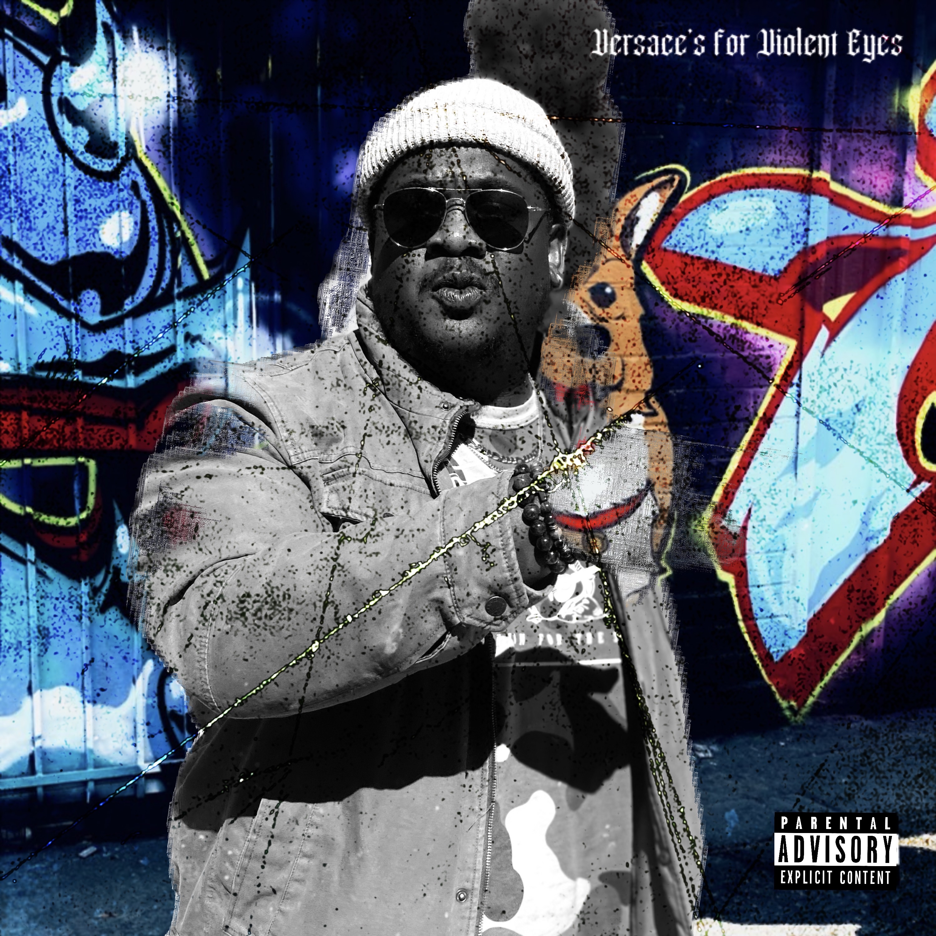 Versace’s for Violent Eyes artwork