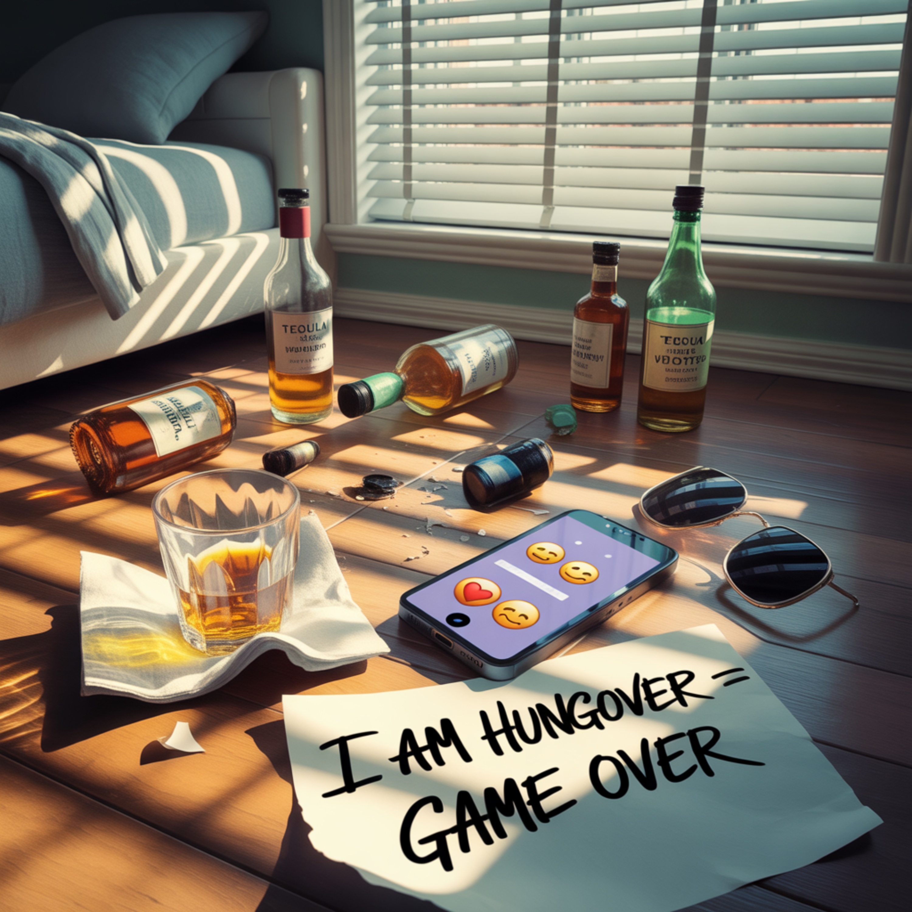 I AM HUNGOVER artwork