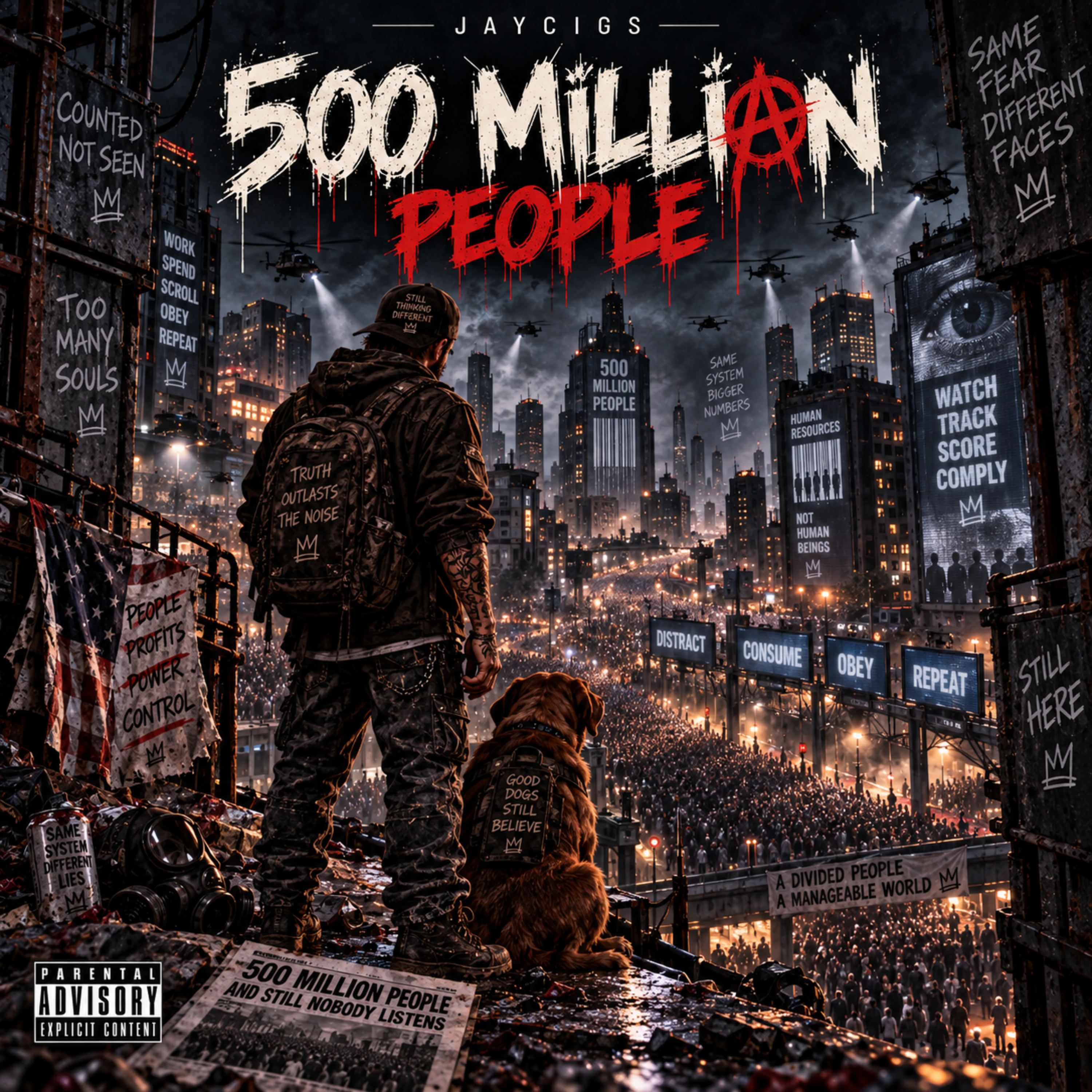 500 Million People by Jaycigs cover art