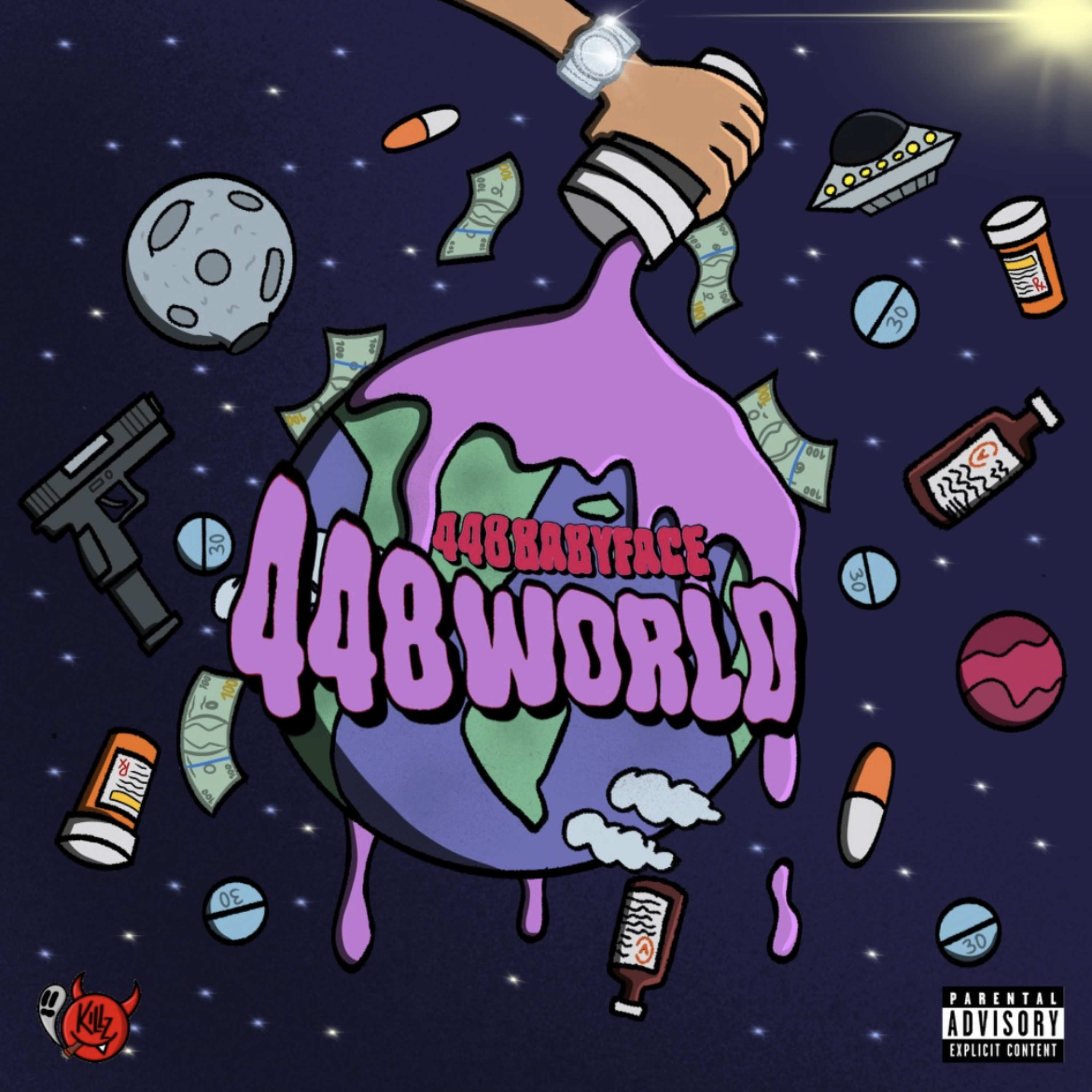448 World artwork