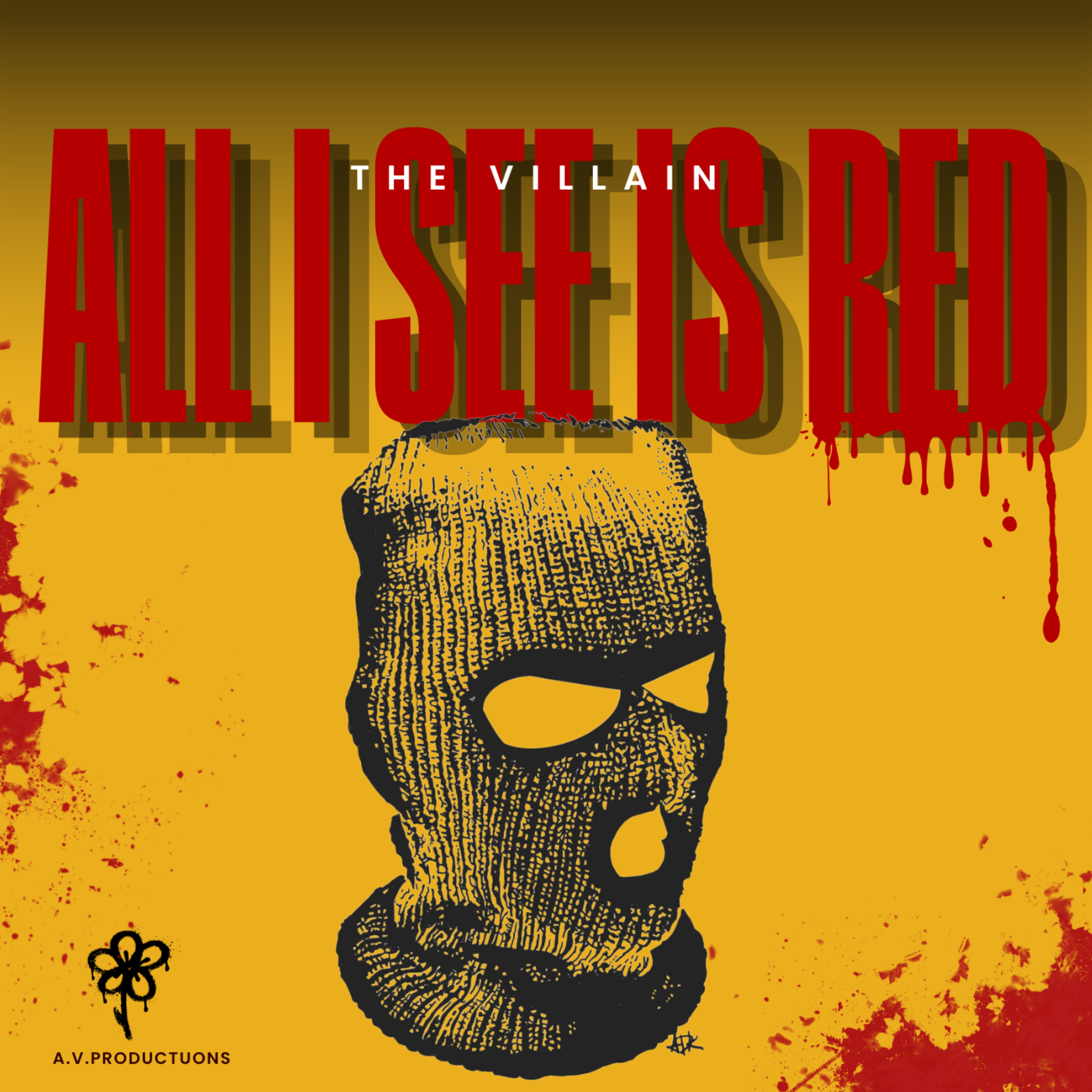 ALL I SEE IS RED by The Villain cover art