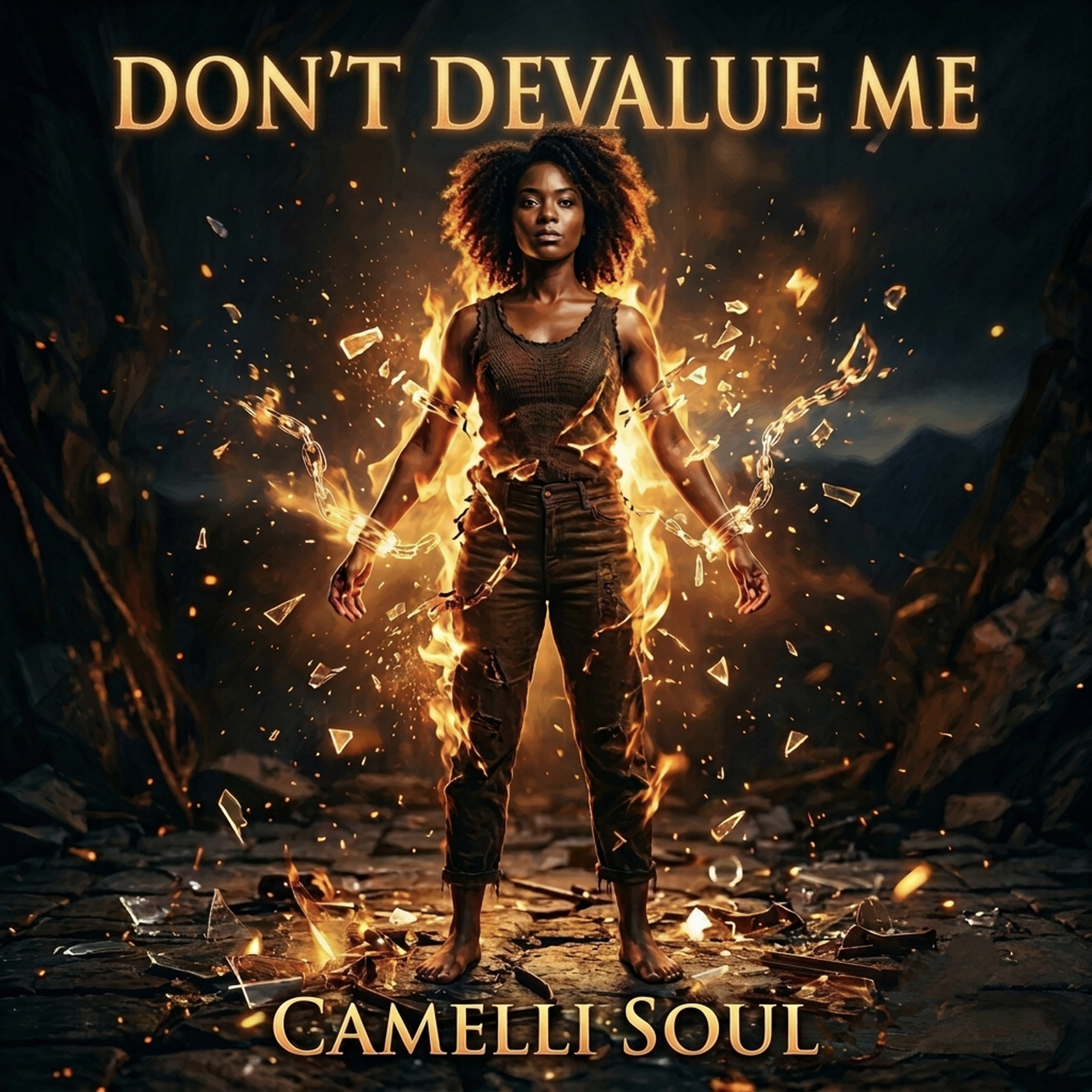 Don't Devalue Me by Camelli Soul cover art