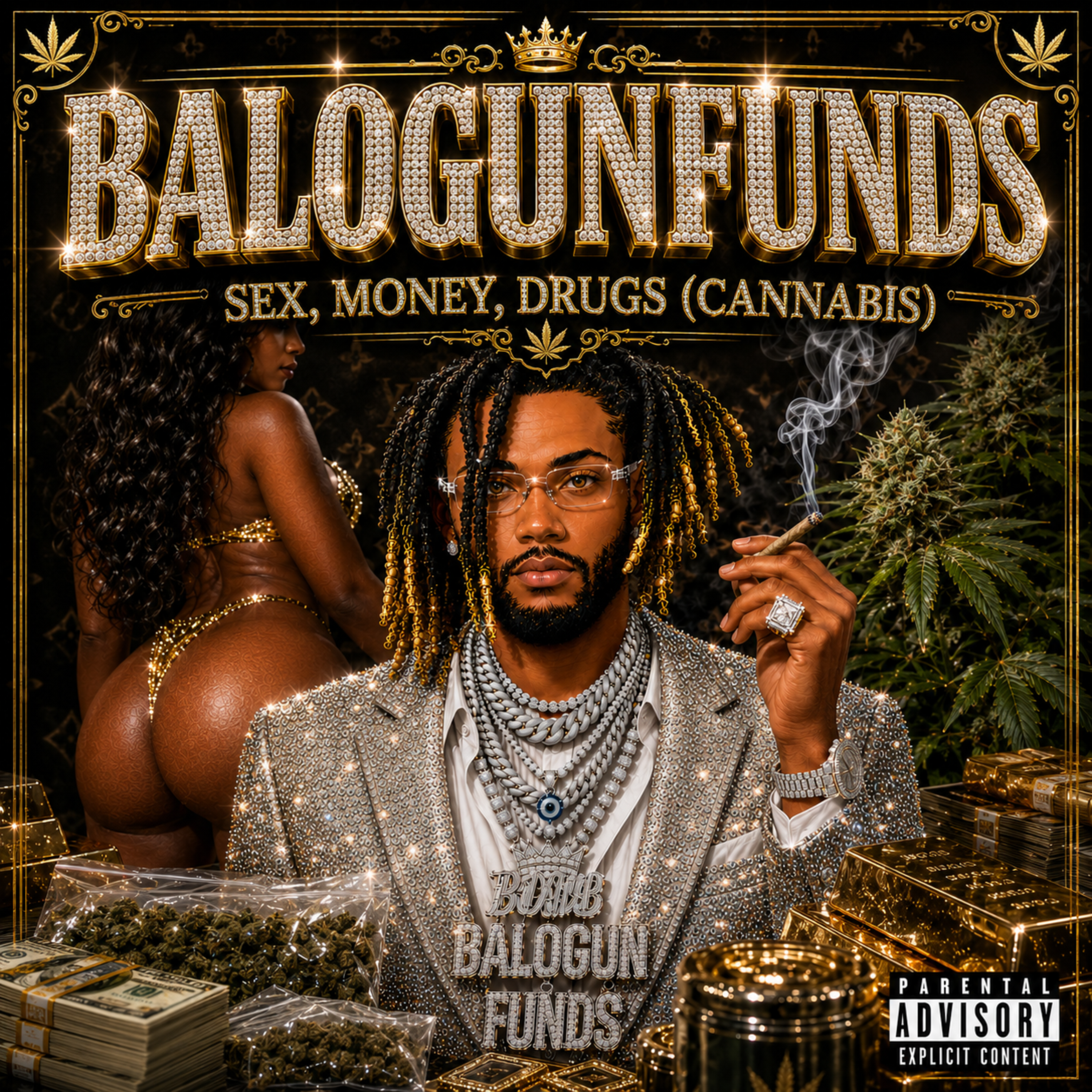 Sex Money Drugs by Balogunfunds cover art