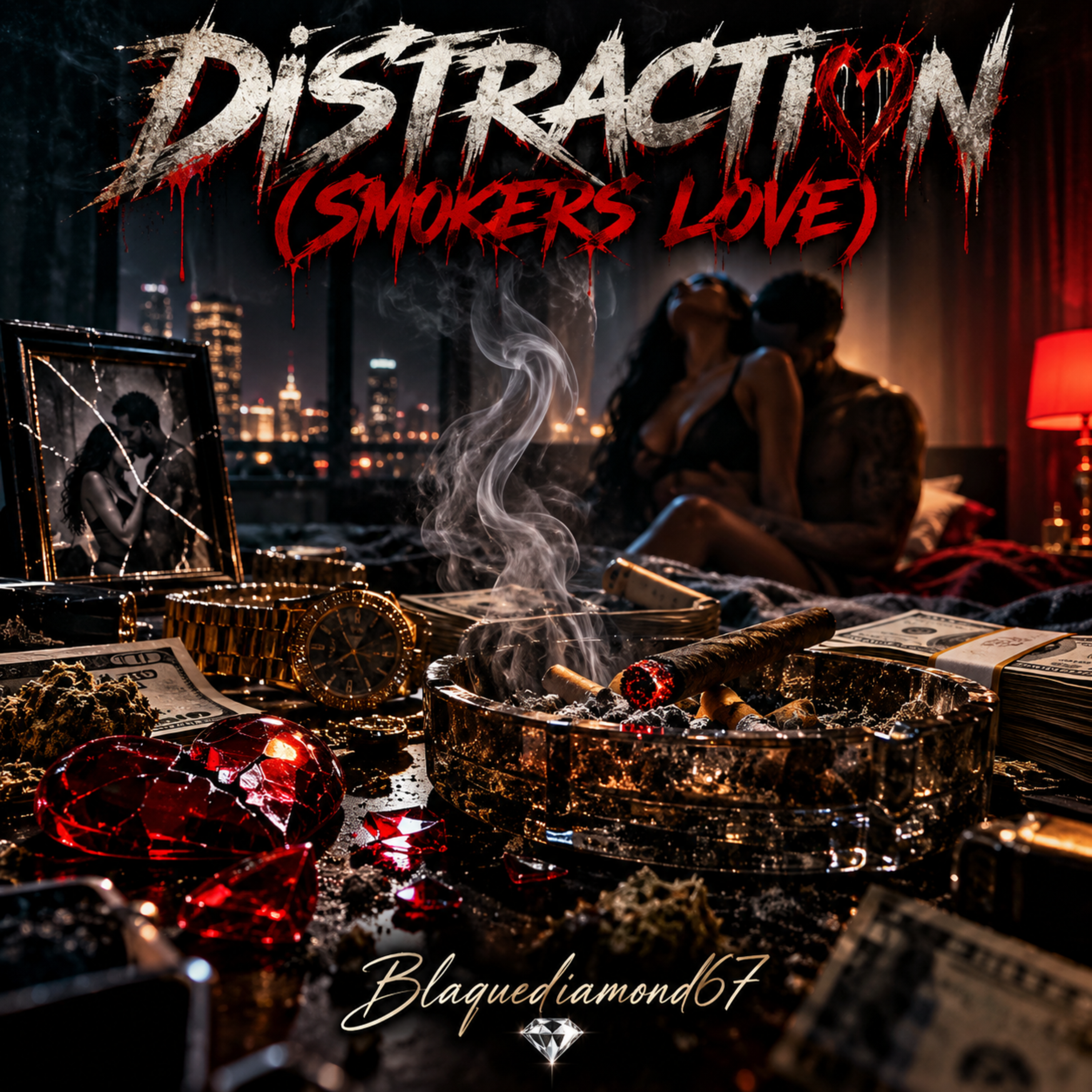 Distraction Smokers Love by Blaquediamond67 cover art