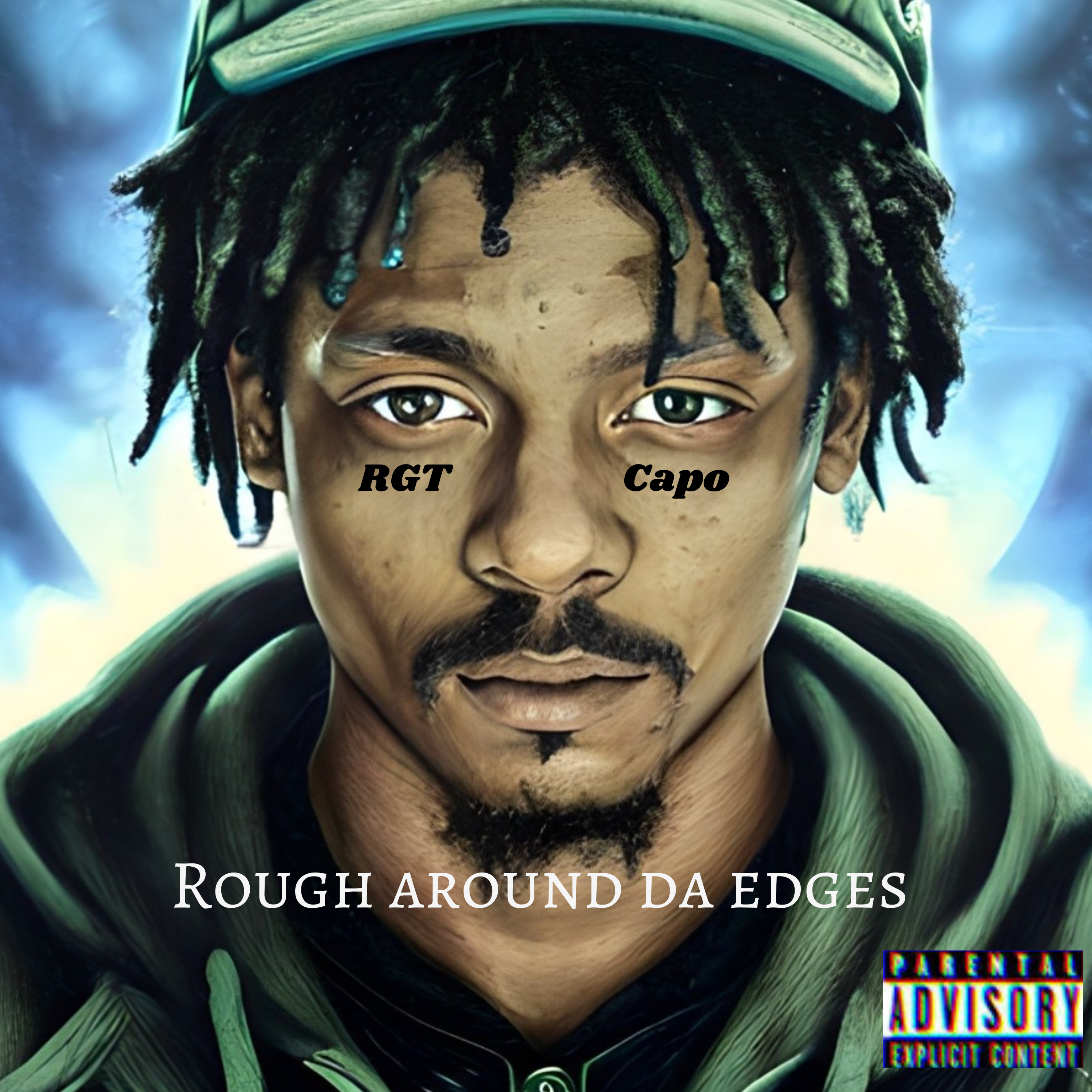 rough around da edges artwork