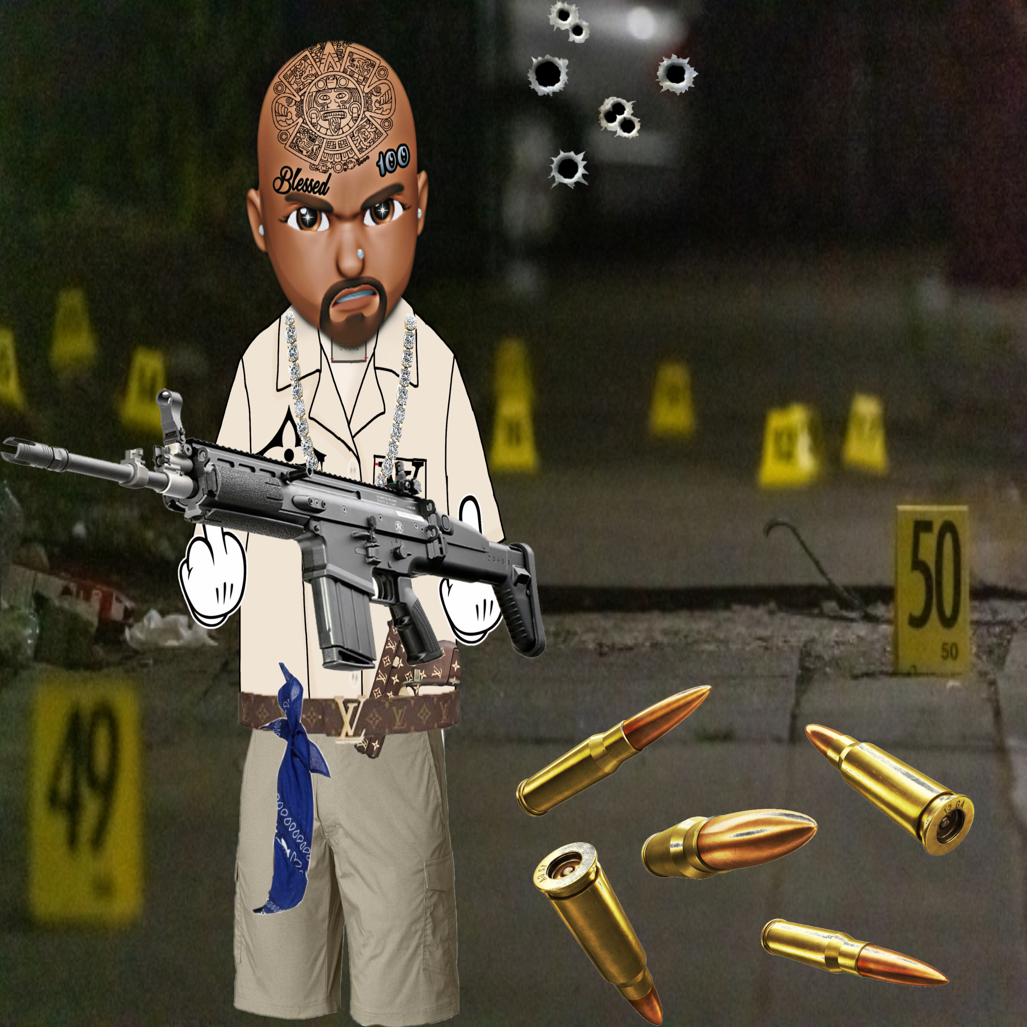 Sureno Thuggin artwork