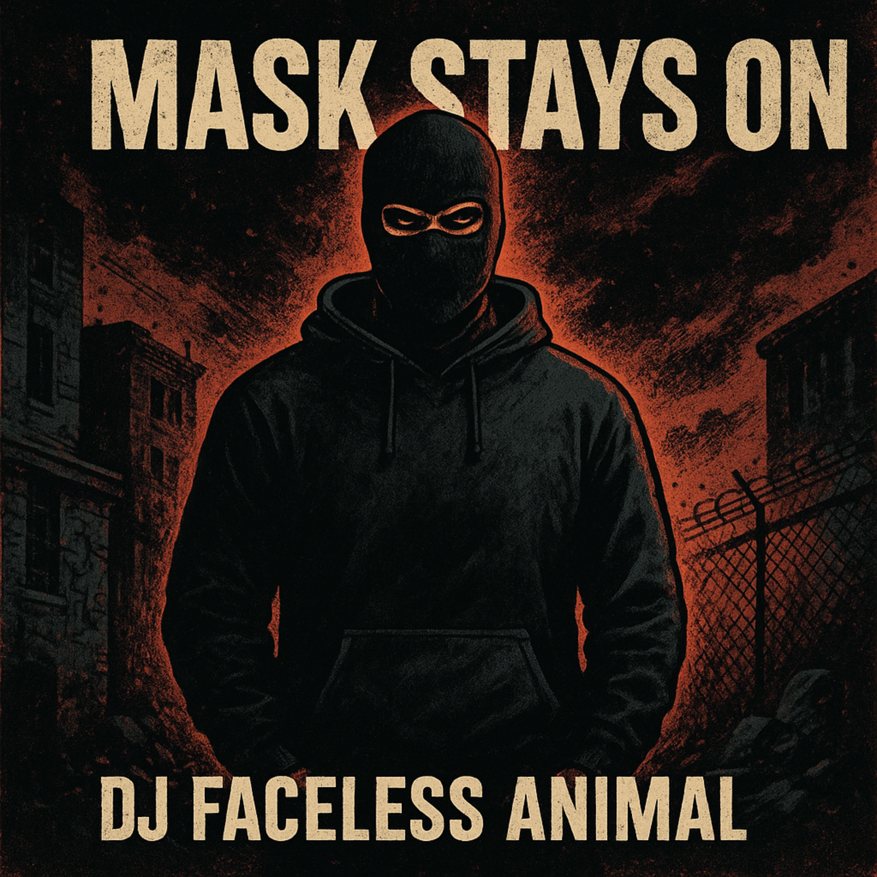 Mask Stays On artwork
