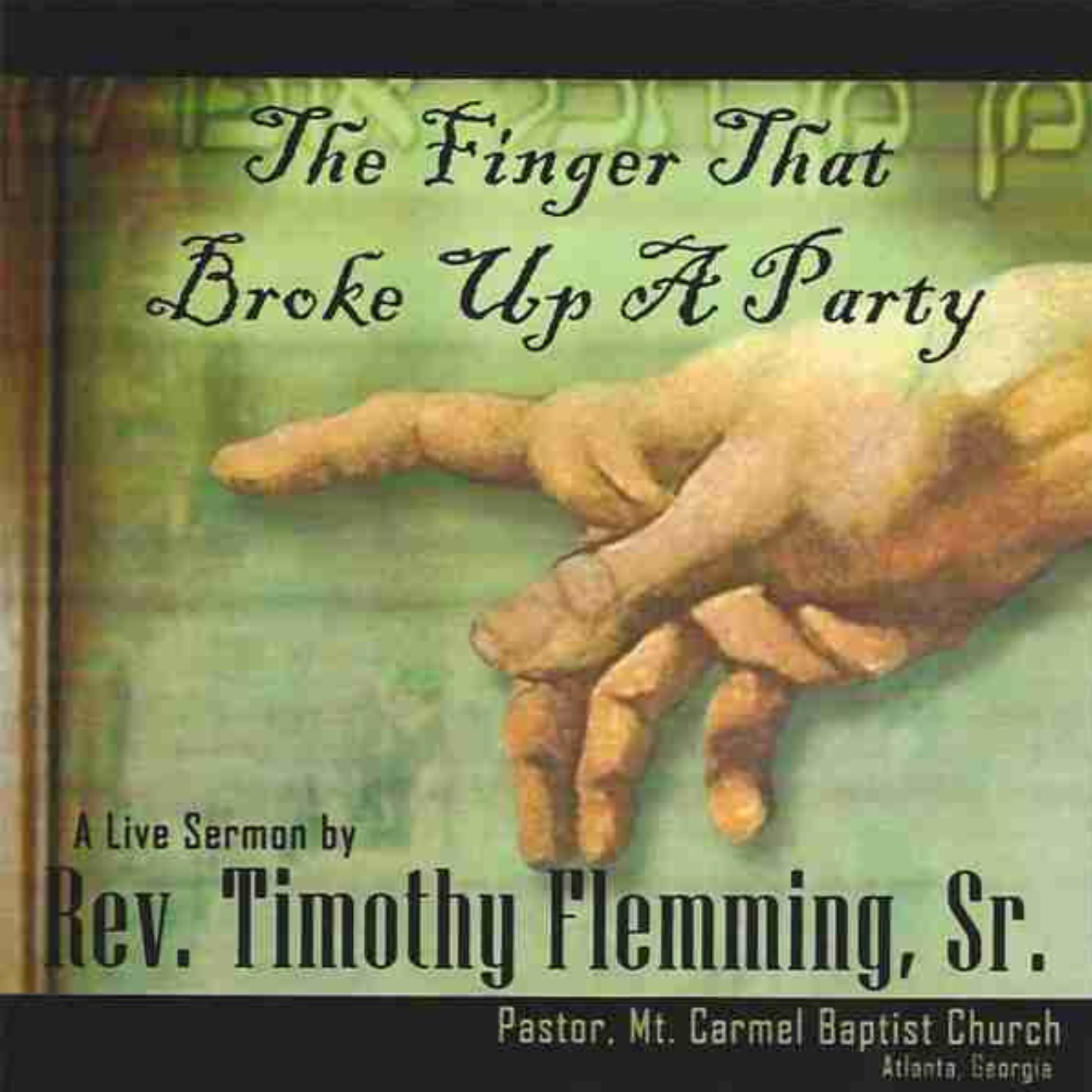 The Finger That Broke Up The Party artwork