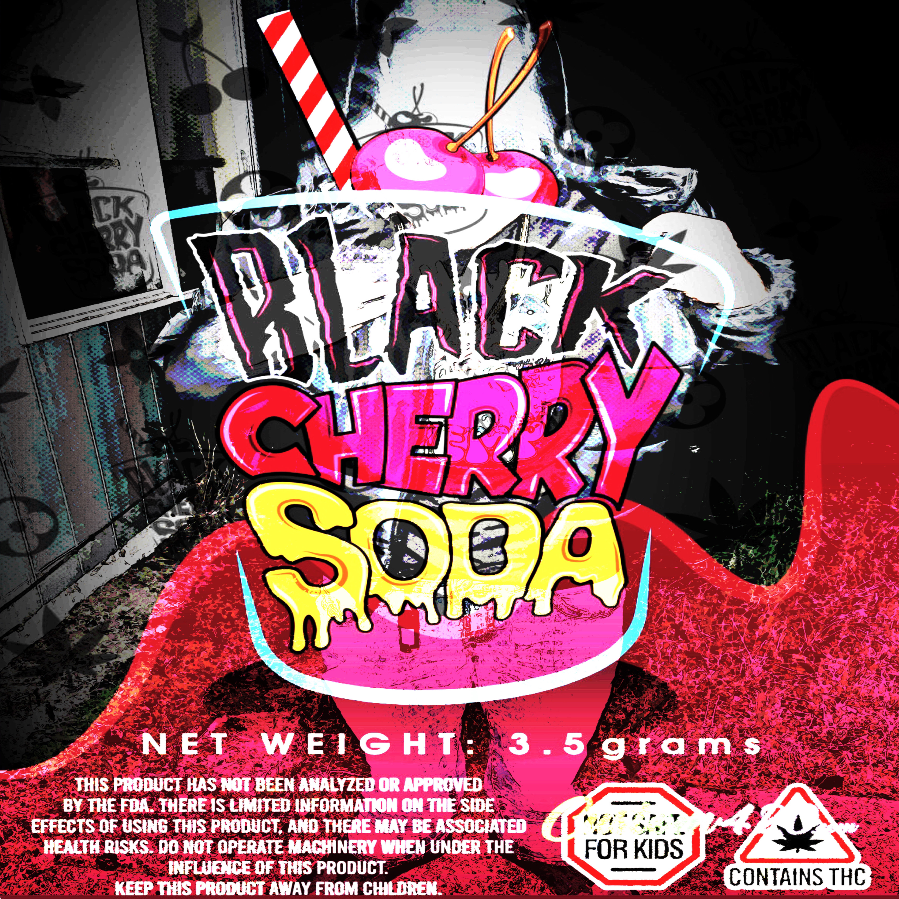 black cherry soda artwork