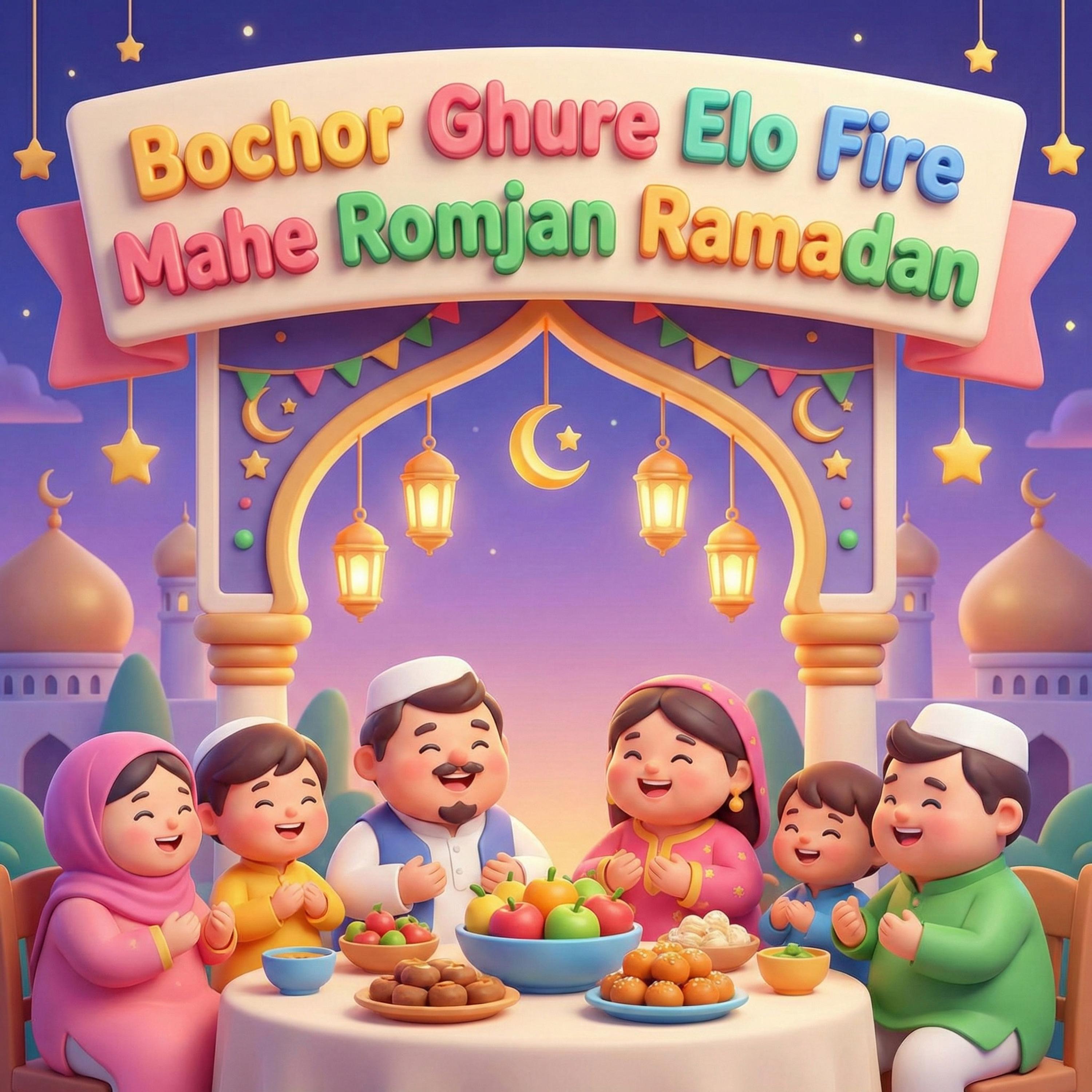 বছর ঘুরে এলো ফিরে মাহে রমজান রমাদান Bochor Ghure Elo Fire Mahe Romjan Ramadan by Mubin TusHar cover art