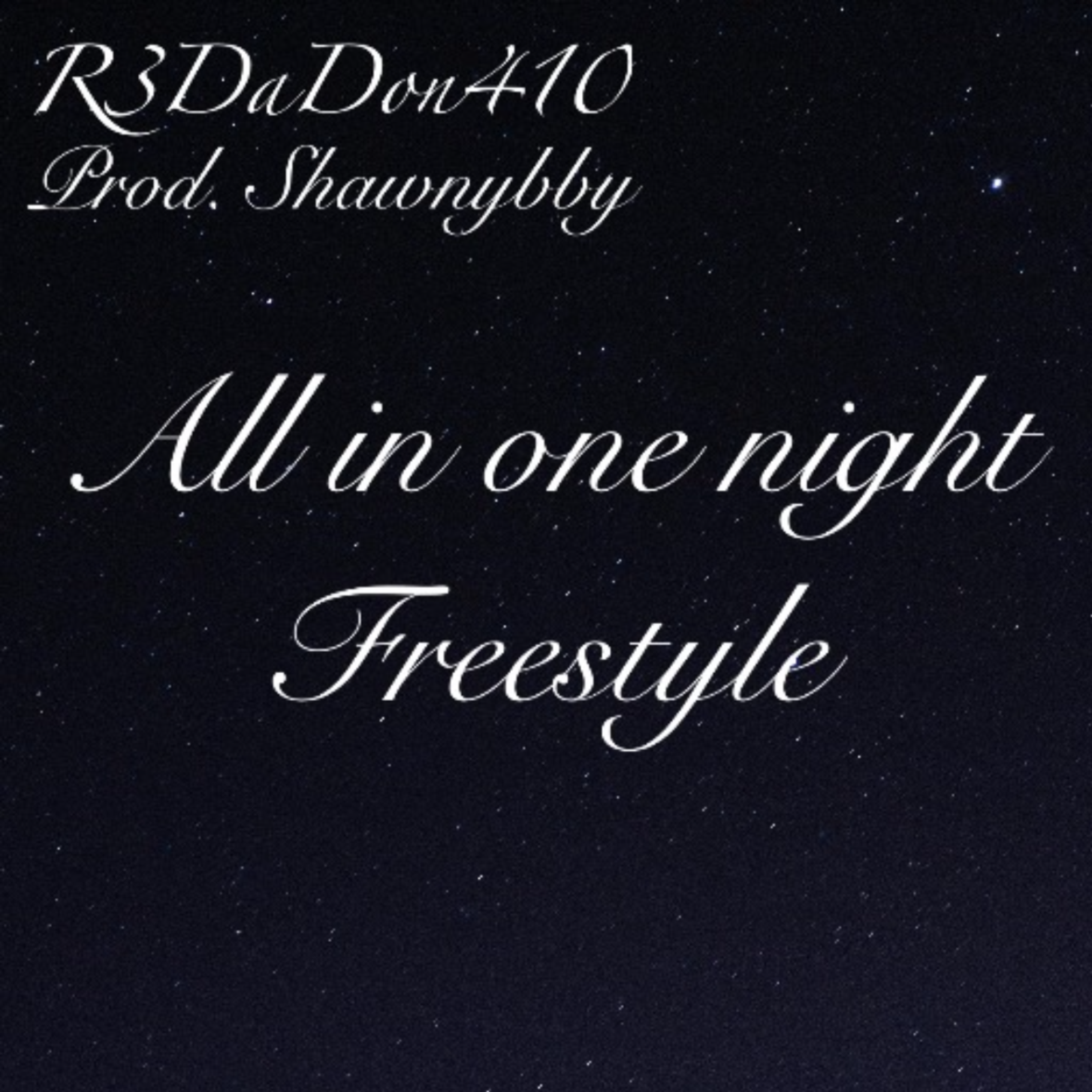 All In 1 Night Freestyle artwork