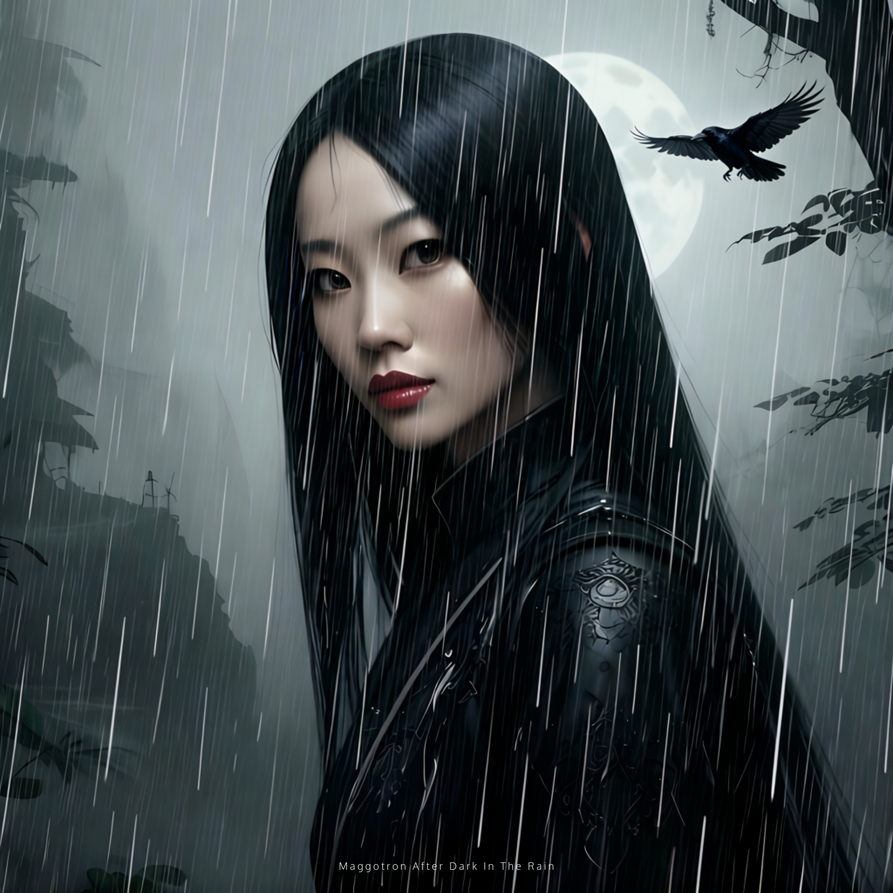After Dark In The Rain artwork