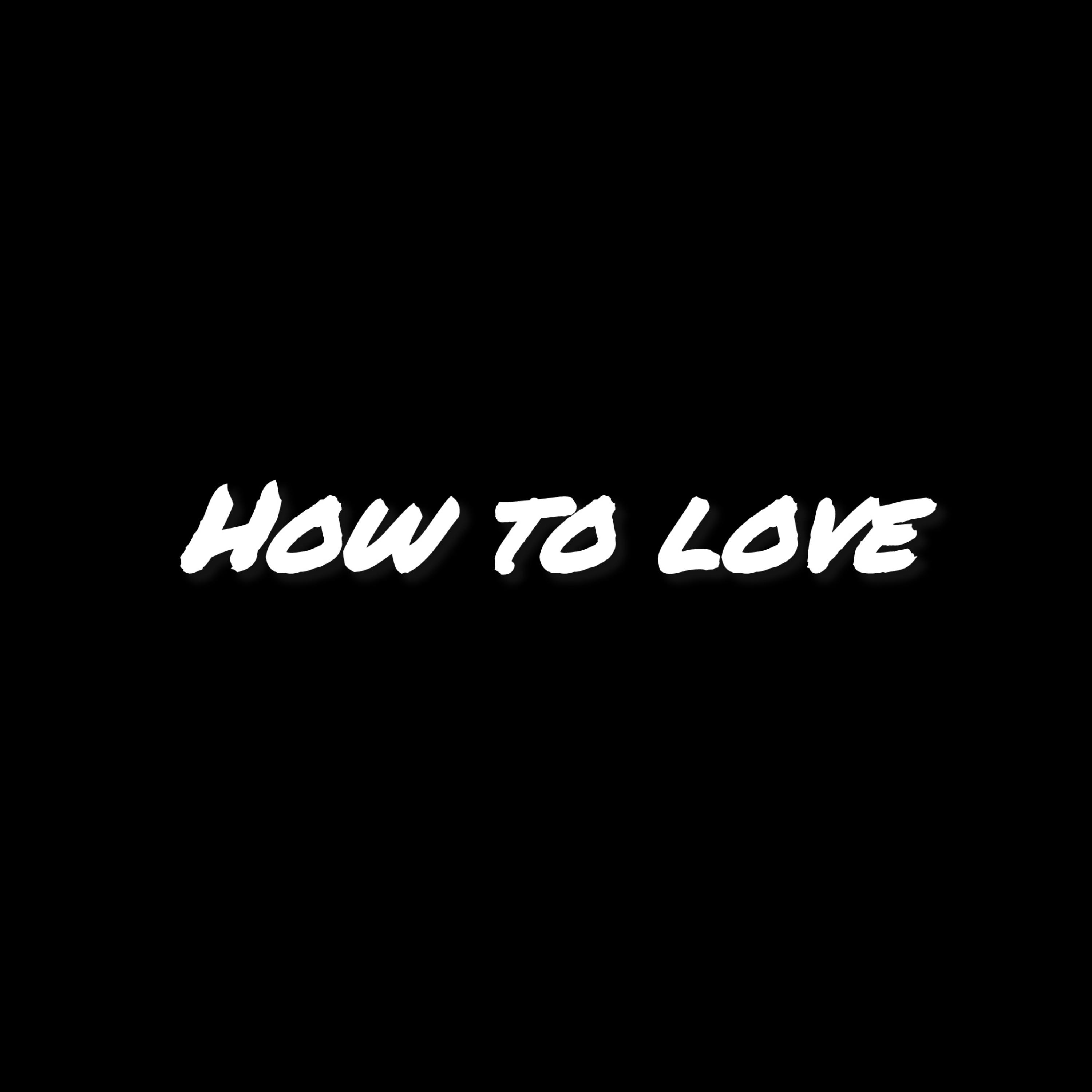 HOW TO LOVE artwork