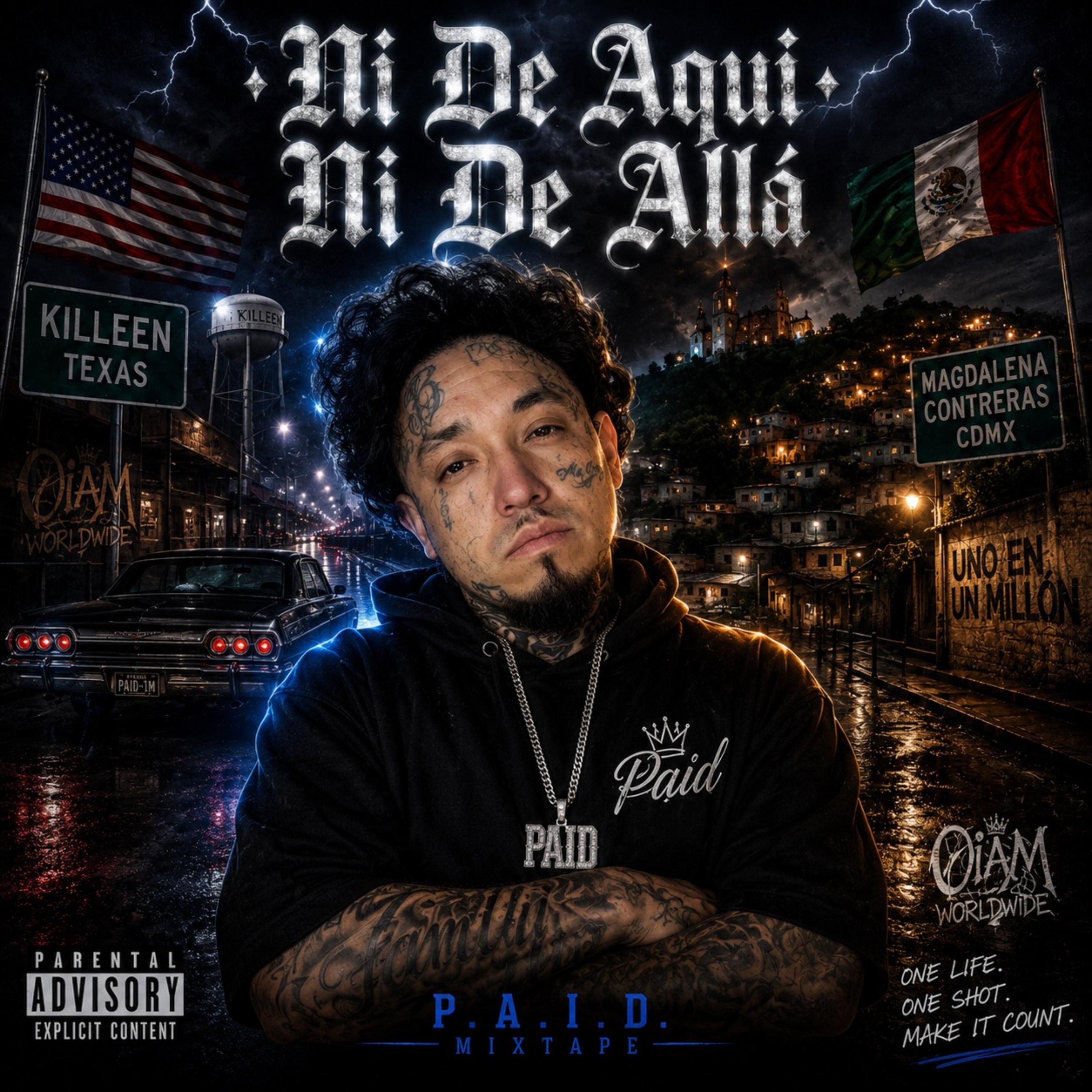 Ni De Aquí Ni De Allá by OiAM Lewi cover art