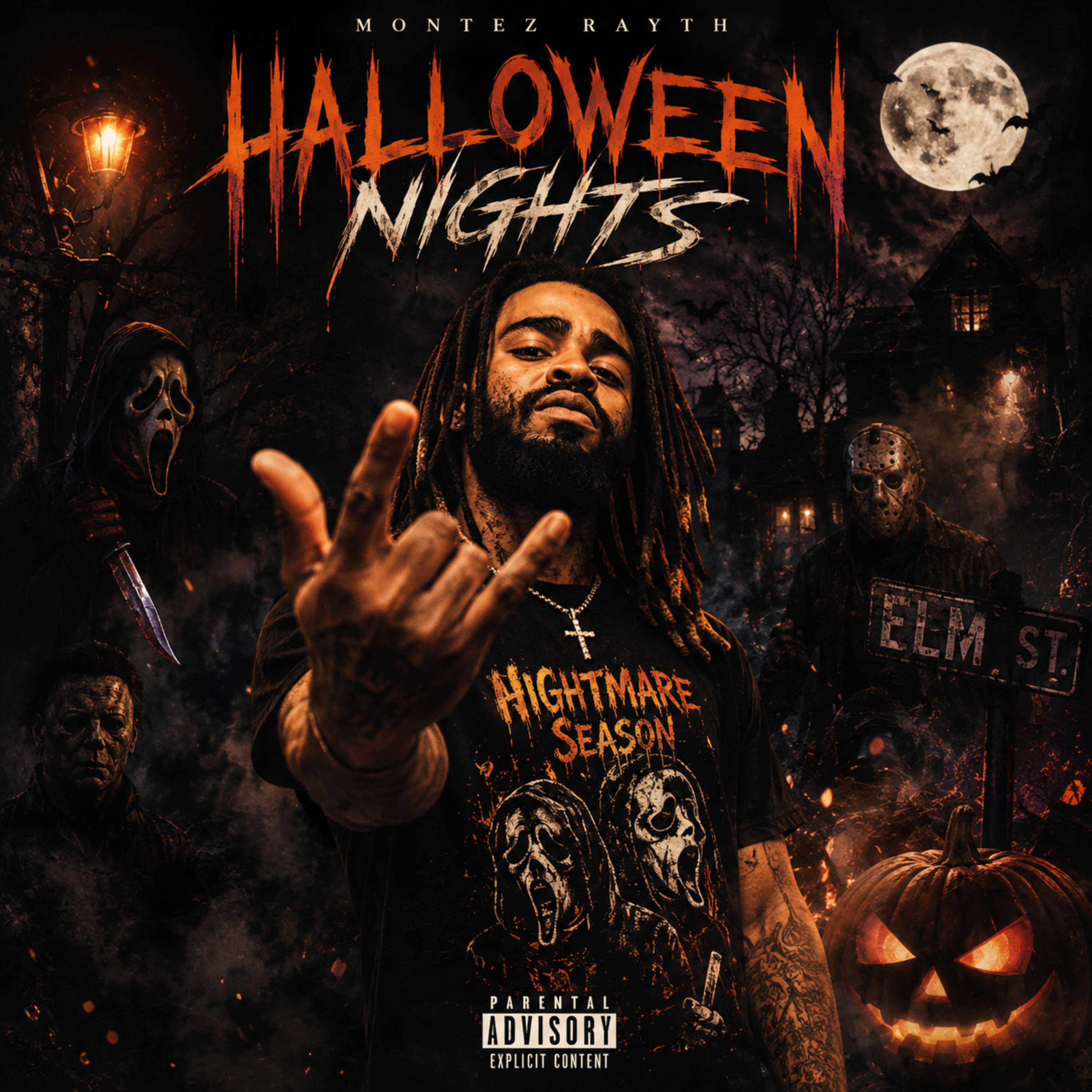 Halloween Nights by Montez Rayth cover art