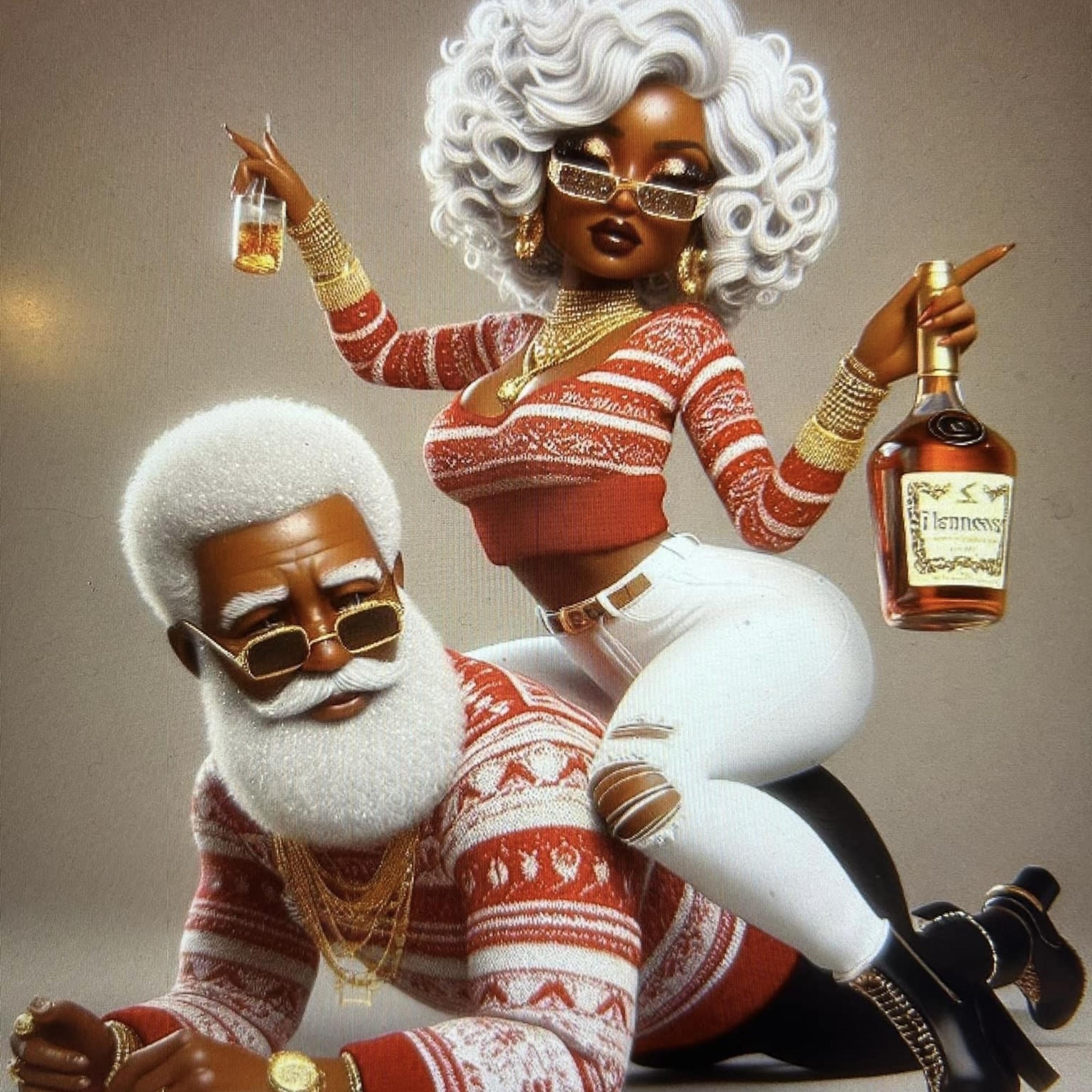 Ho-Ho-Hoes Have a Go-Go Christmas artwork