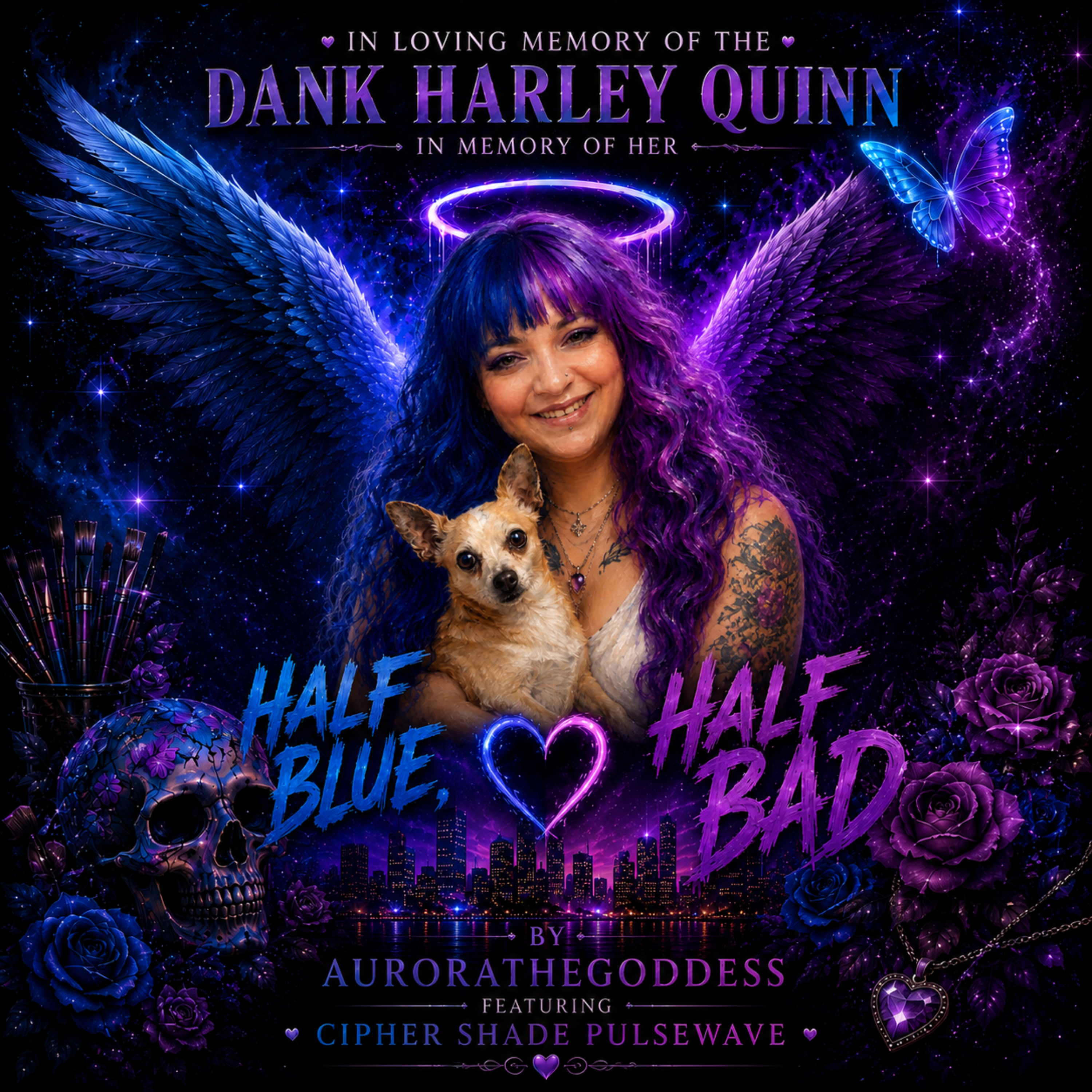 Half Blue, Half Bad by AuroraTheGoddess cover art