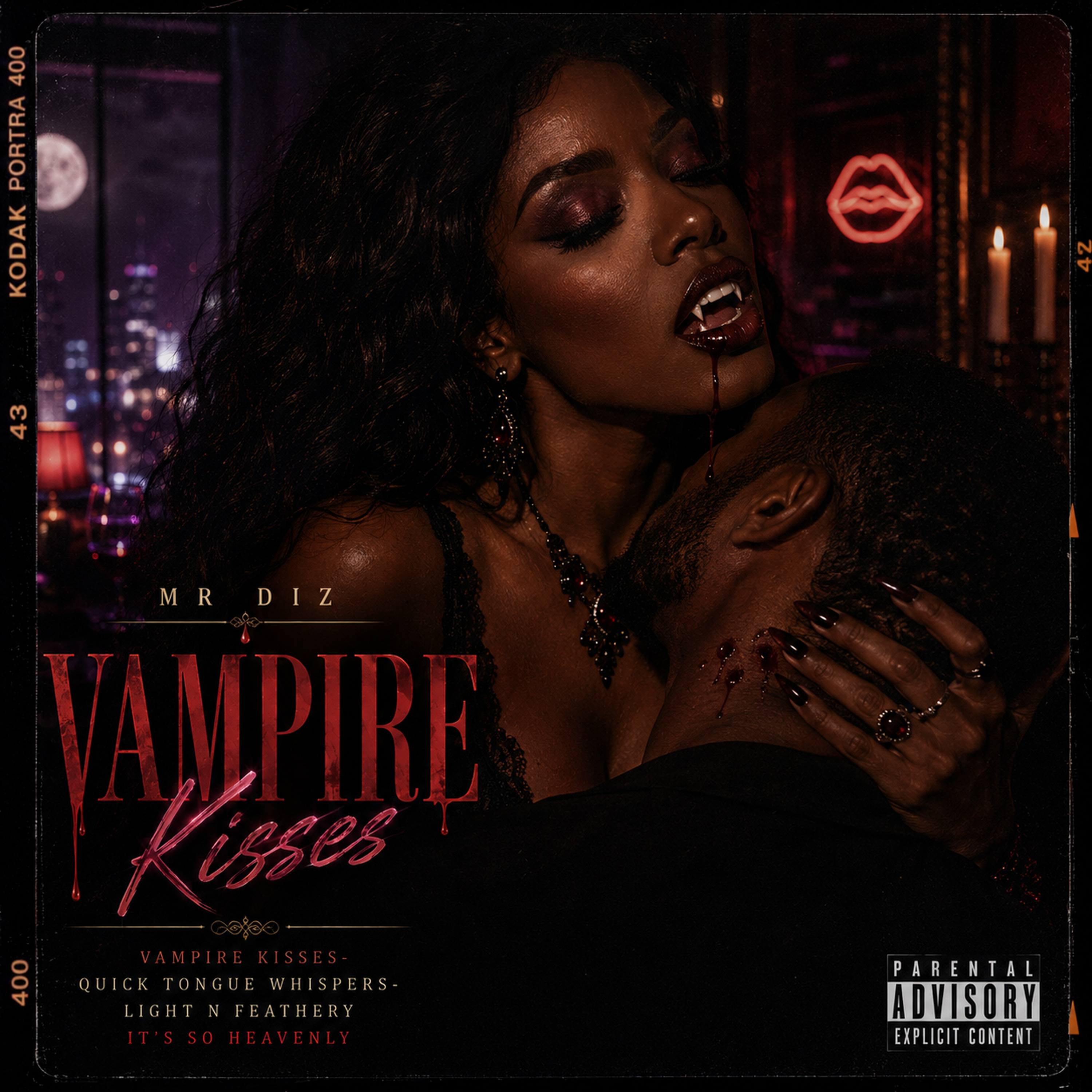 Vampire kisses by Mr Diz cover art