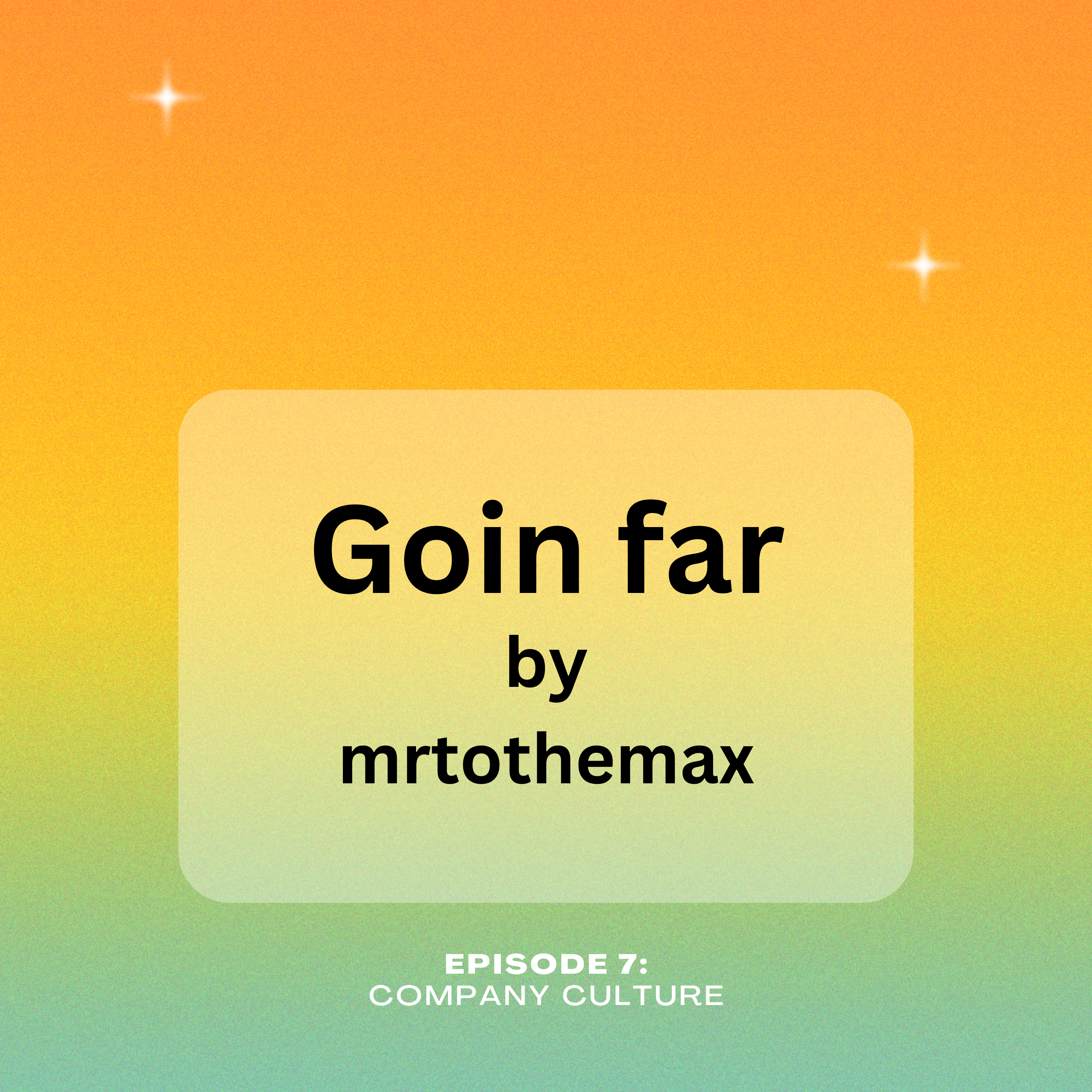 Goin far artwork