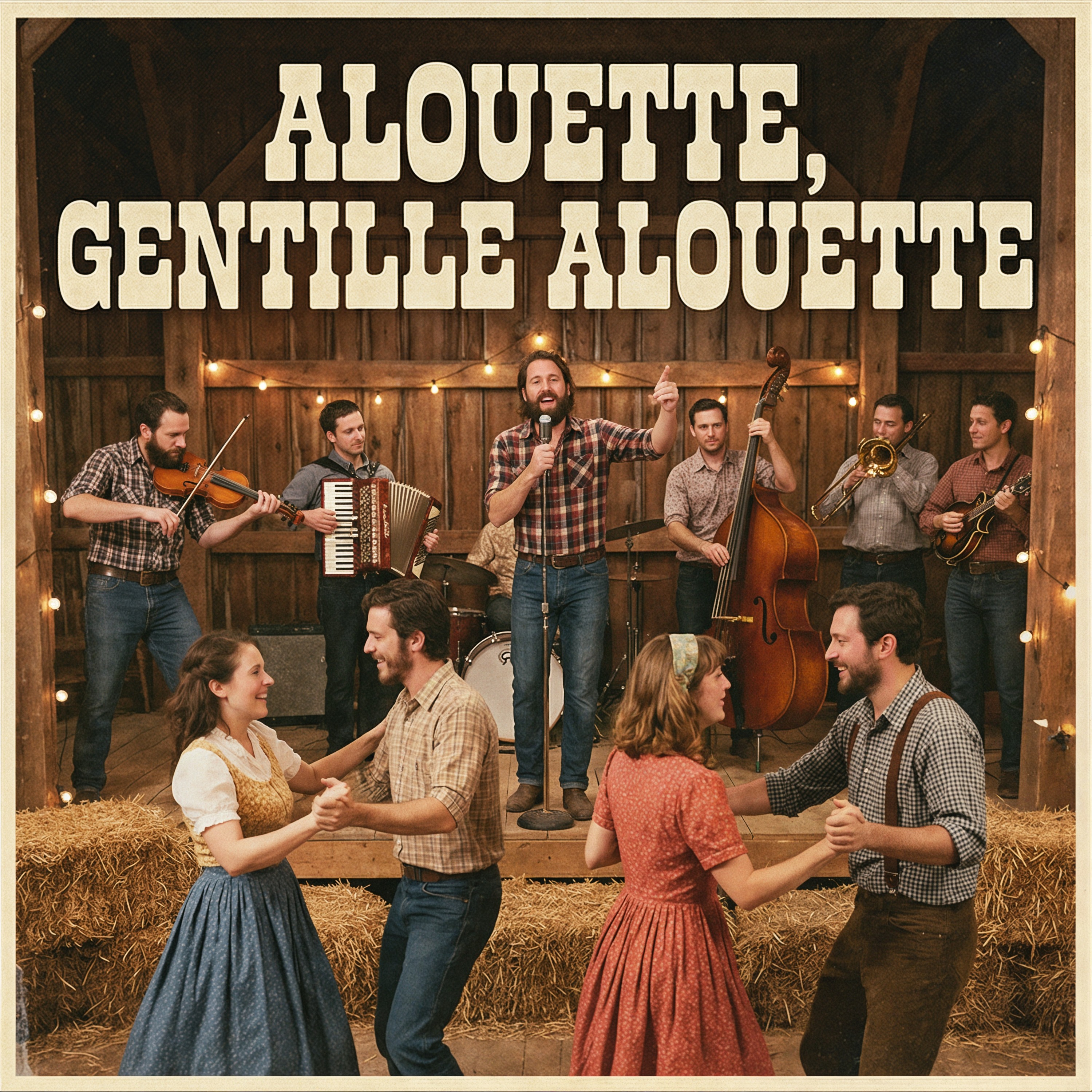 Alouette, gentille alouette artwork