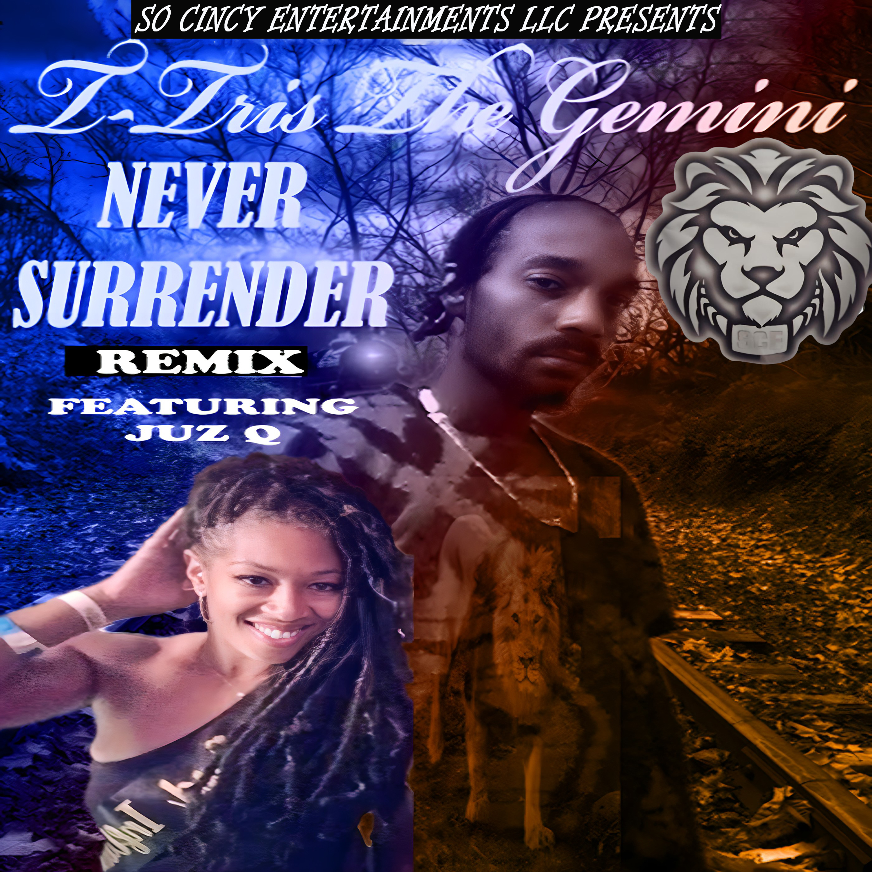 NEVER SURRENDER (REMIX) artwork