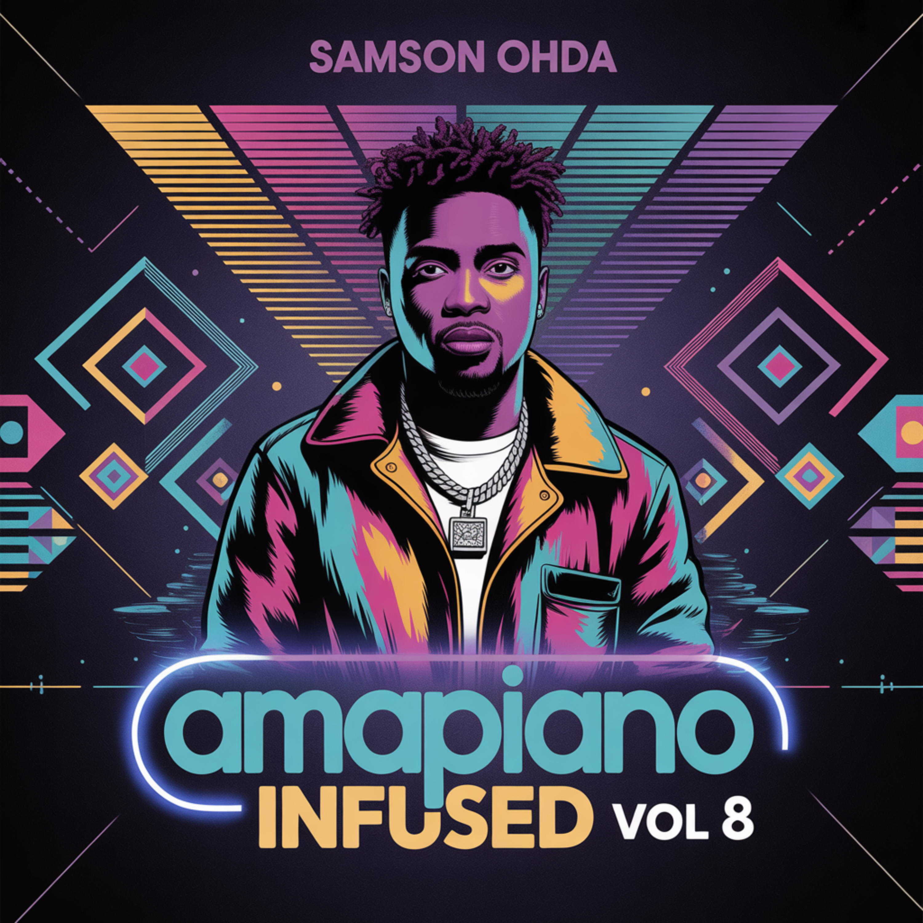 Amapiano Infused Vol 8 Album artwork