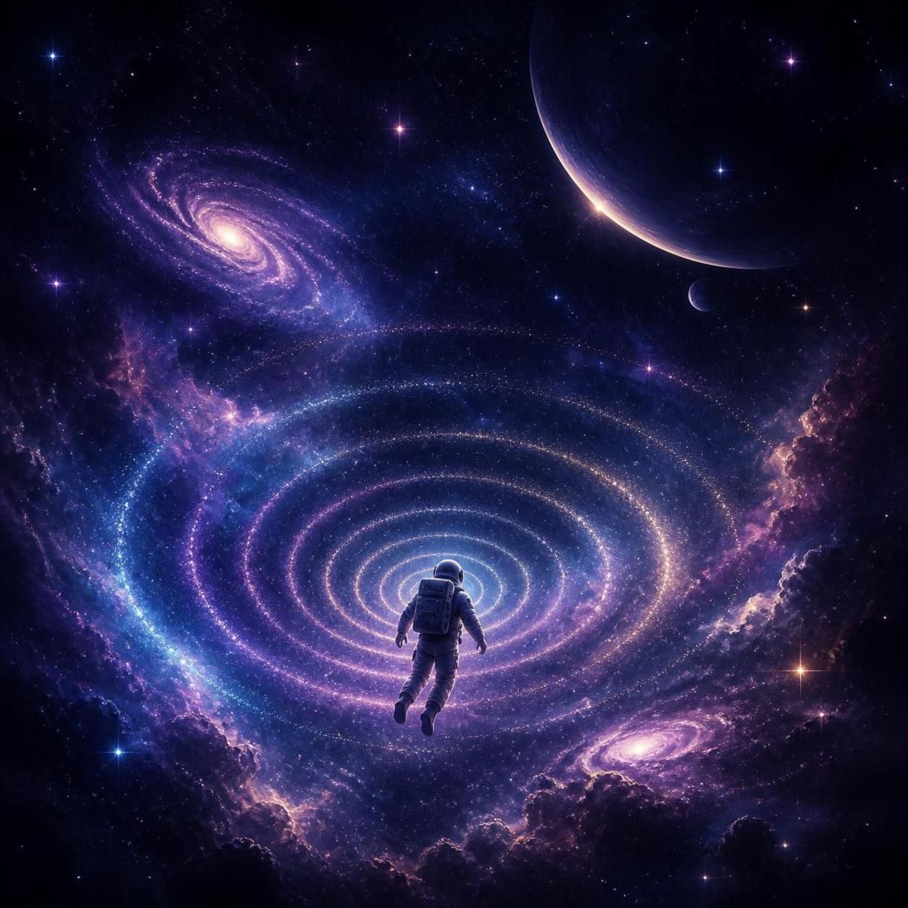 Deep Space Echoes by CosmicBeyond cover art