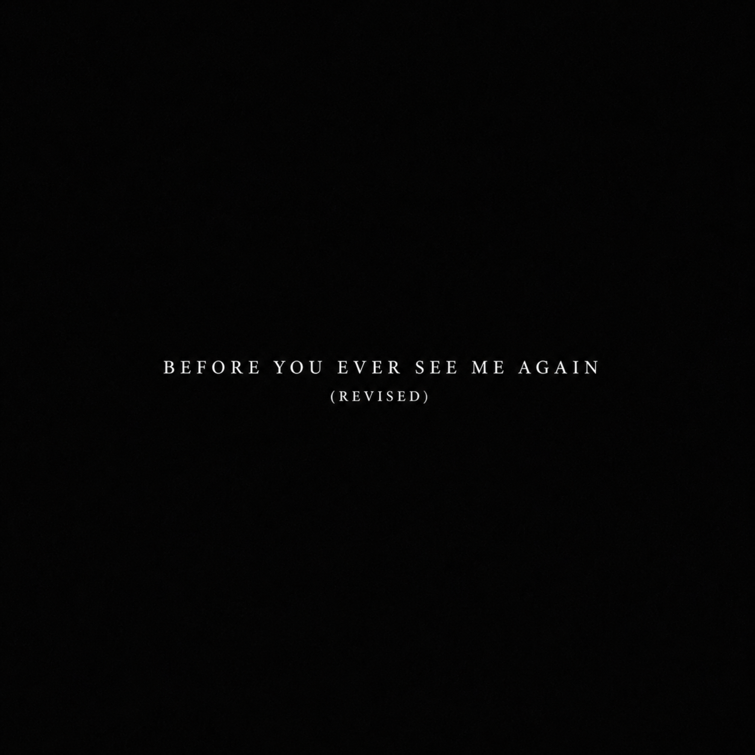 BEFORE YOU EVER SEE ME AGAIN (REVISED) by Brayden Canizo cover art