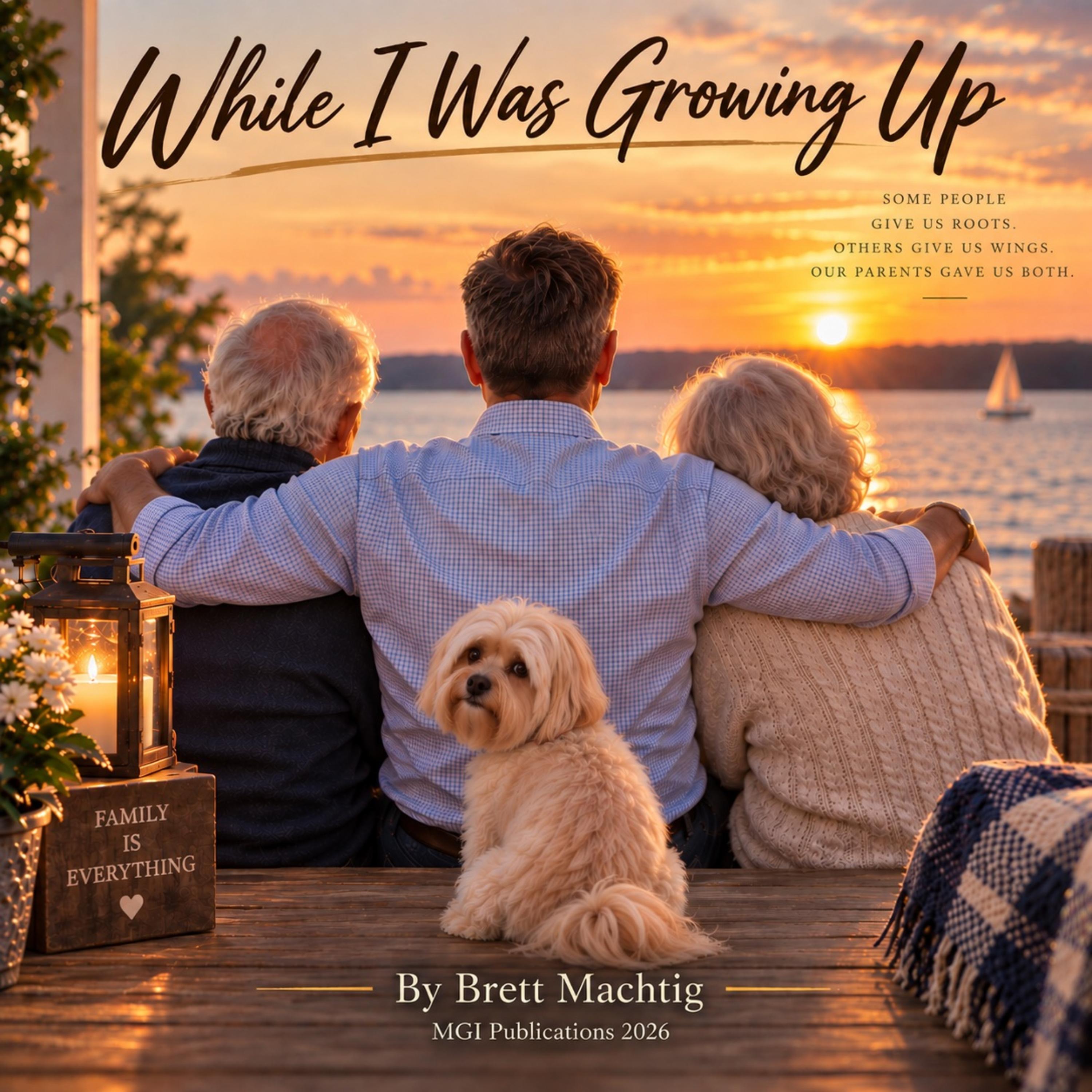 While I Was Growing Up by Brett Machtig cover art